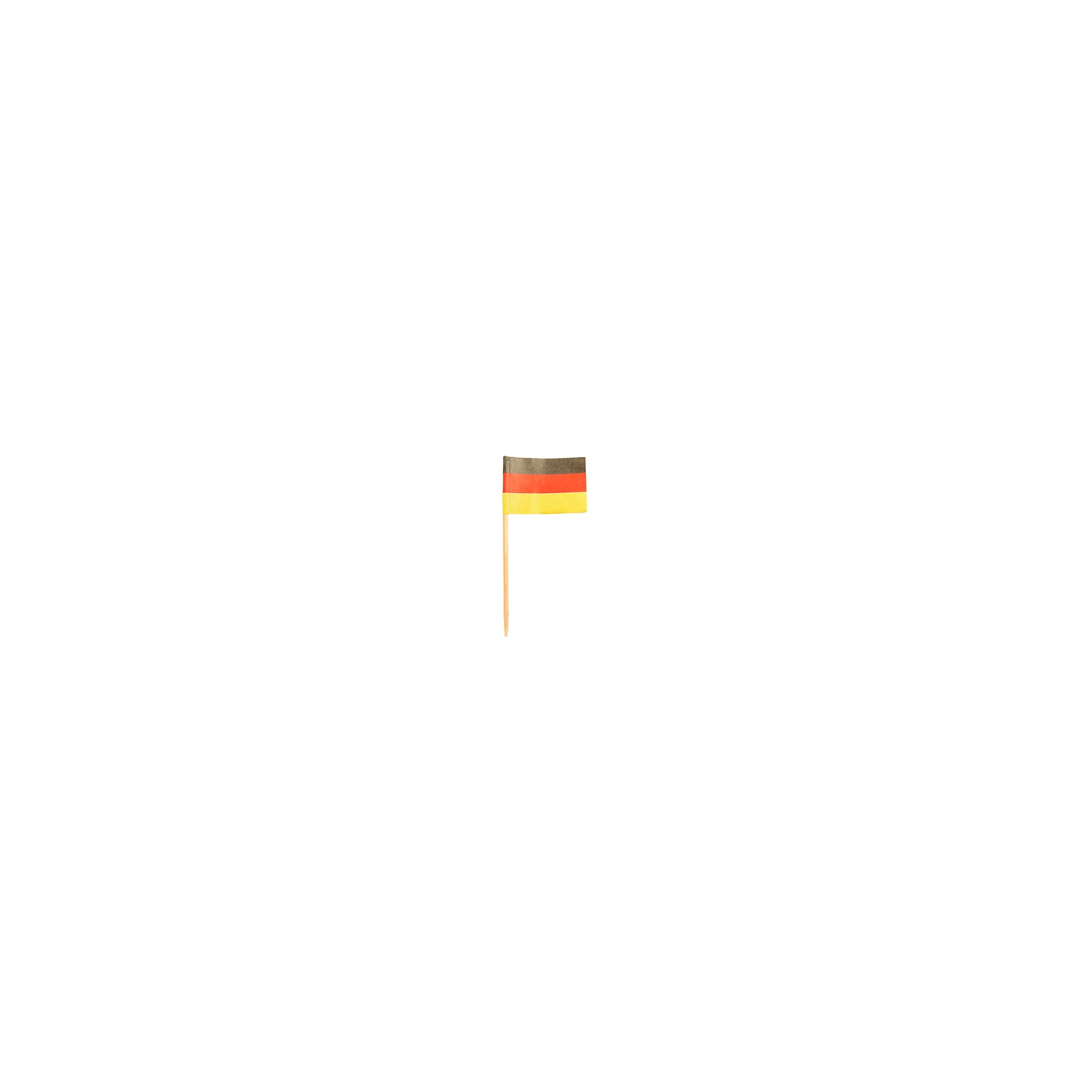 Deko-Picker 8 cm "Deutschland" Deko-Picker 8 cm "Deutschland"