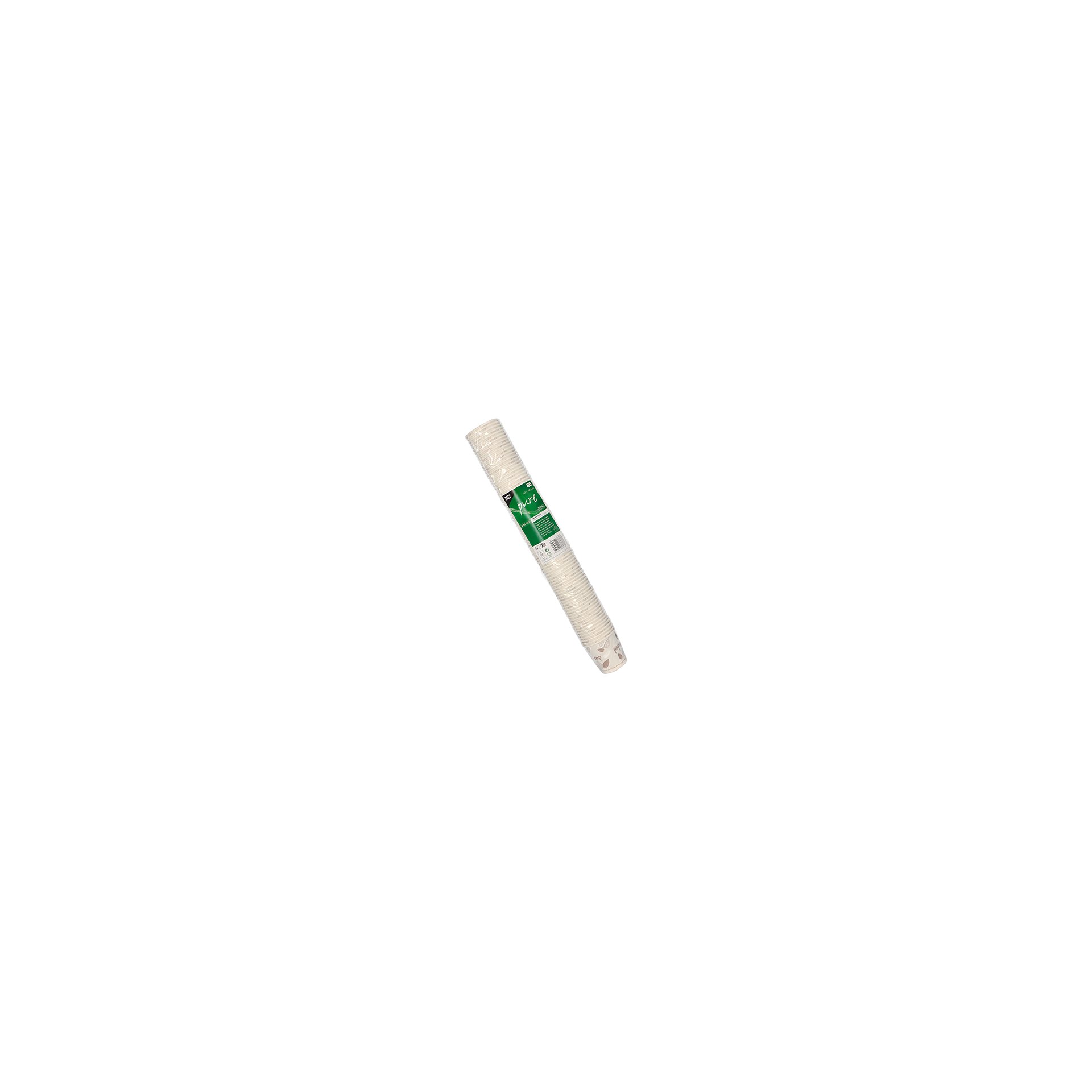 Trinkbecher, Pappe "pure" 0,1 l Ø 6,3 cm · 6 cm "ZERO"