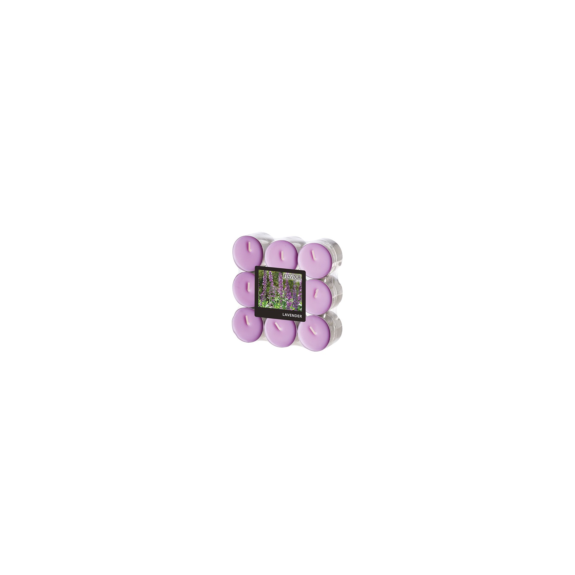 "GALA" Duftlichte Ø 37,5 mm · 16,6 mm violett - Lavender