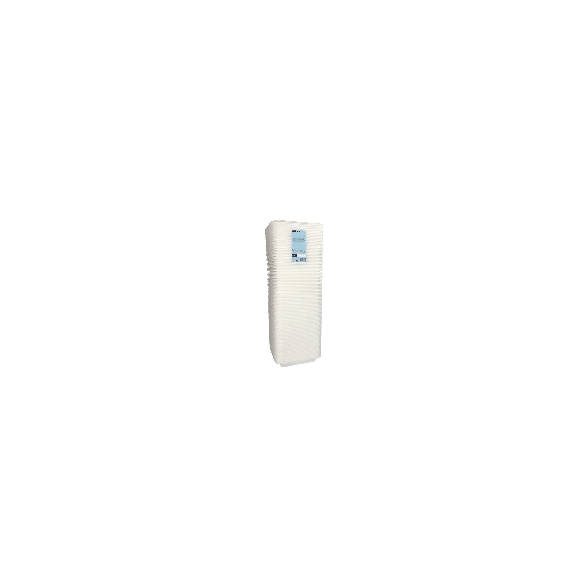 Siegelschalen, XPS 2-geteilt 975 ml 4,2 cm x 21,2 cm x 25 cm weiss laminiert Siegelschalen, XPS 2-geteilt 975 ml 4,2 cm x 21,2 cm x 25 cm weiss laminiert
