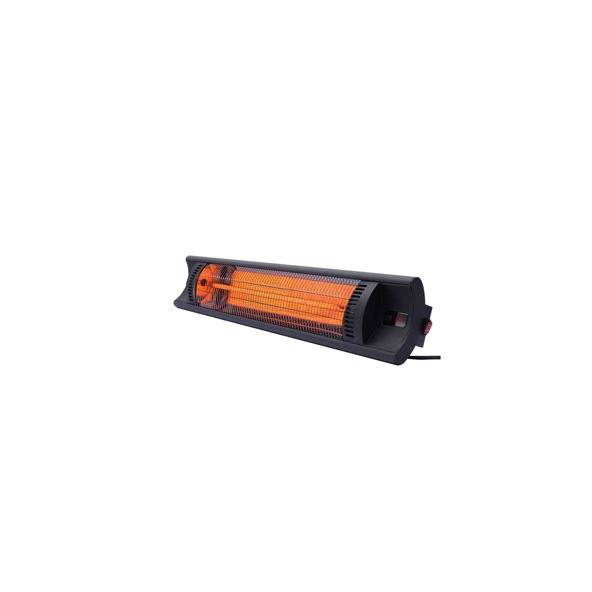 Infrarot-Heizgerät "Bola", Schwarz, 230V/2500W, 912x185x(H)174mm