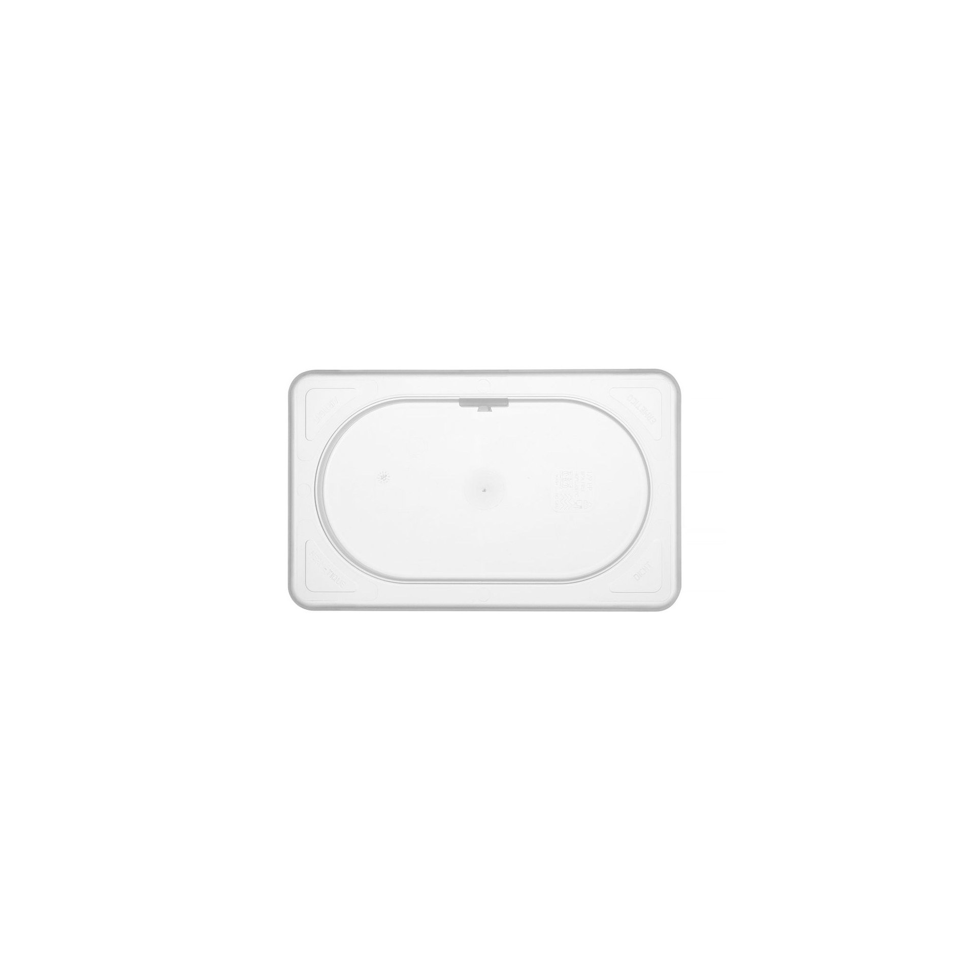 Gastronorm-Deckel, GN 1/9, Transparent, 176x108mm