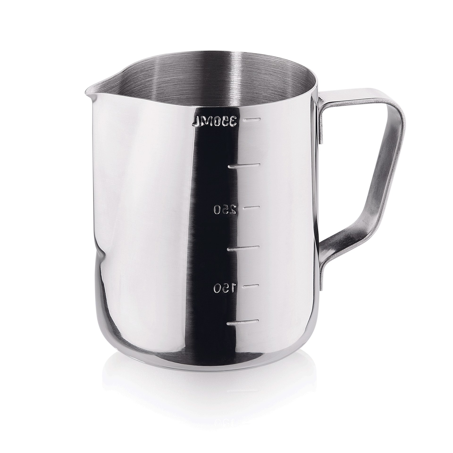Gießer, 0,6 ltr., Ø 7,5 cm, Höhe 11 cm, beidseitige Skalierung, Chromnickelstahl