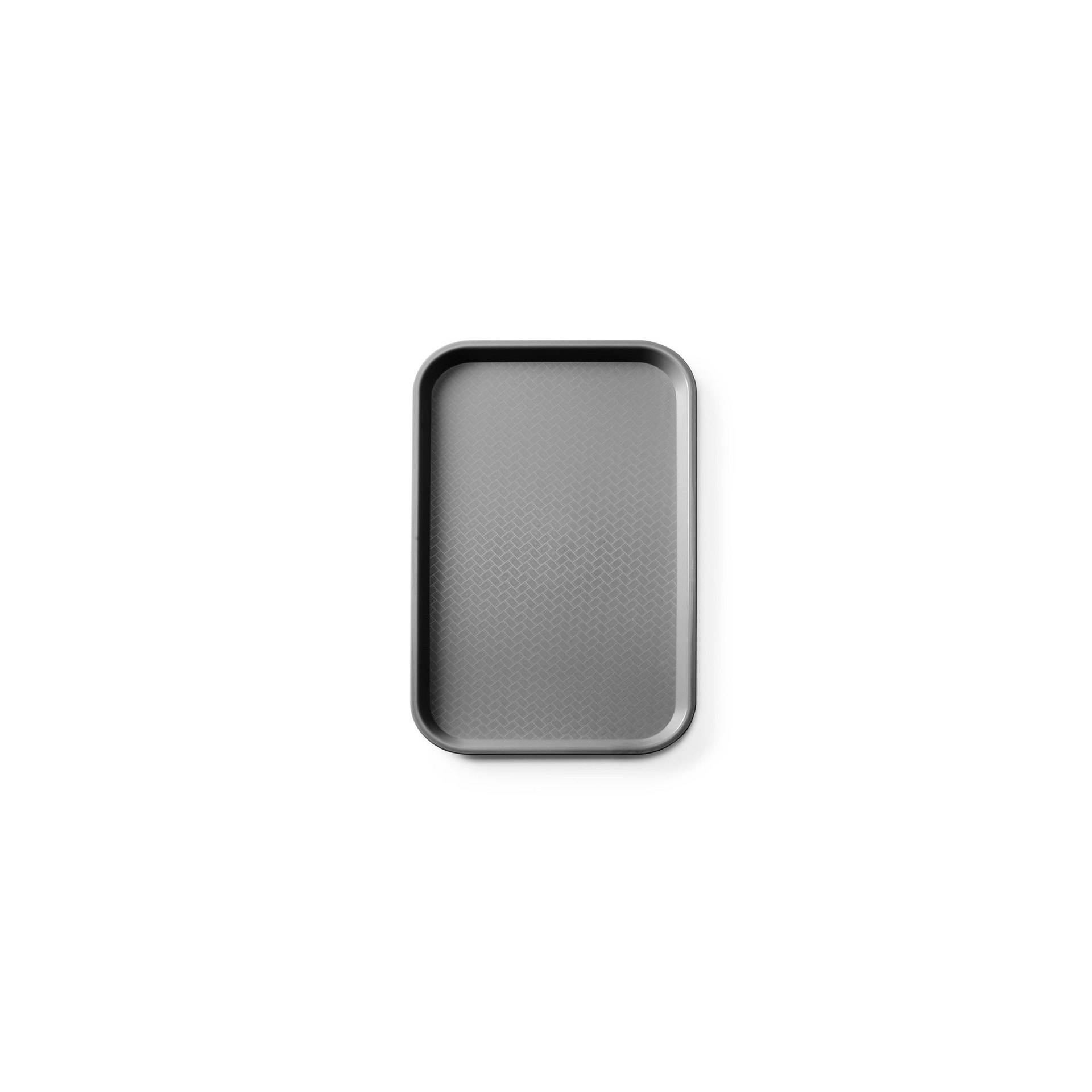 Fast-Food-Tablett GN 1/1 Polypropylen, AmerBox, GN 1/1, Schwarz, 530x325x(H)20mm
