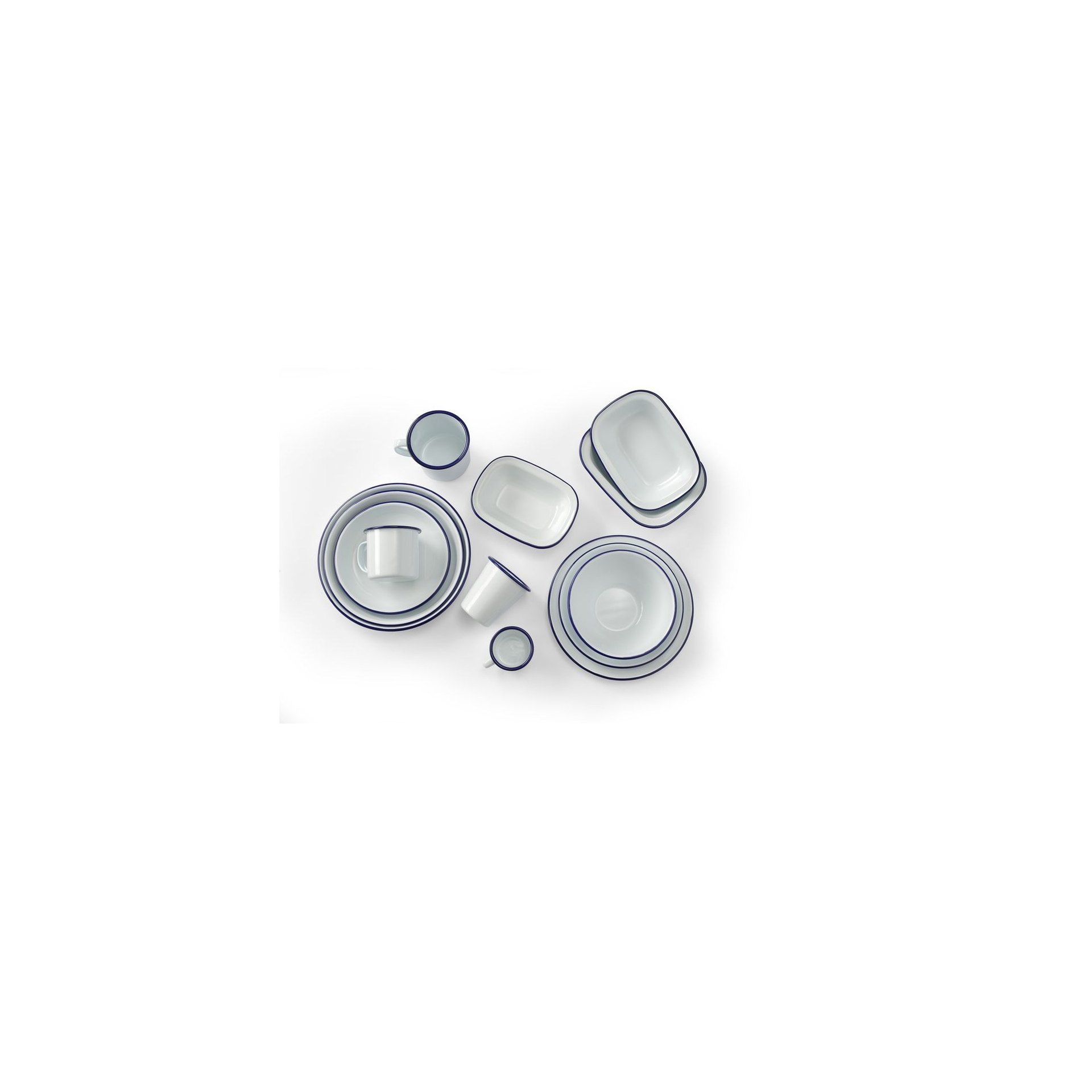 Tasse mit Henkel, 0,36L, ⌀90x(H)80mm Teller, tief, ⌀240mm