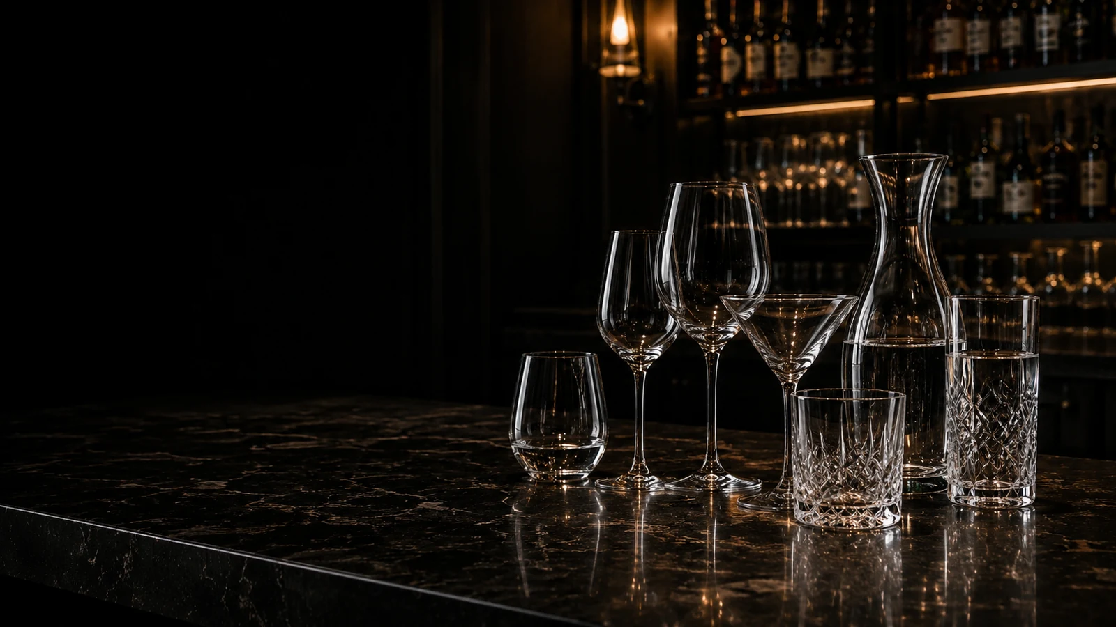 Gläser und Karaffen für Gastronomie und Bar