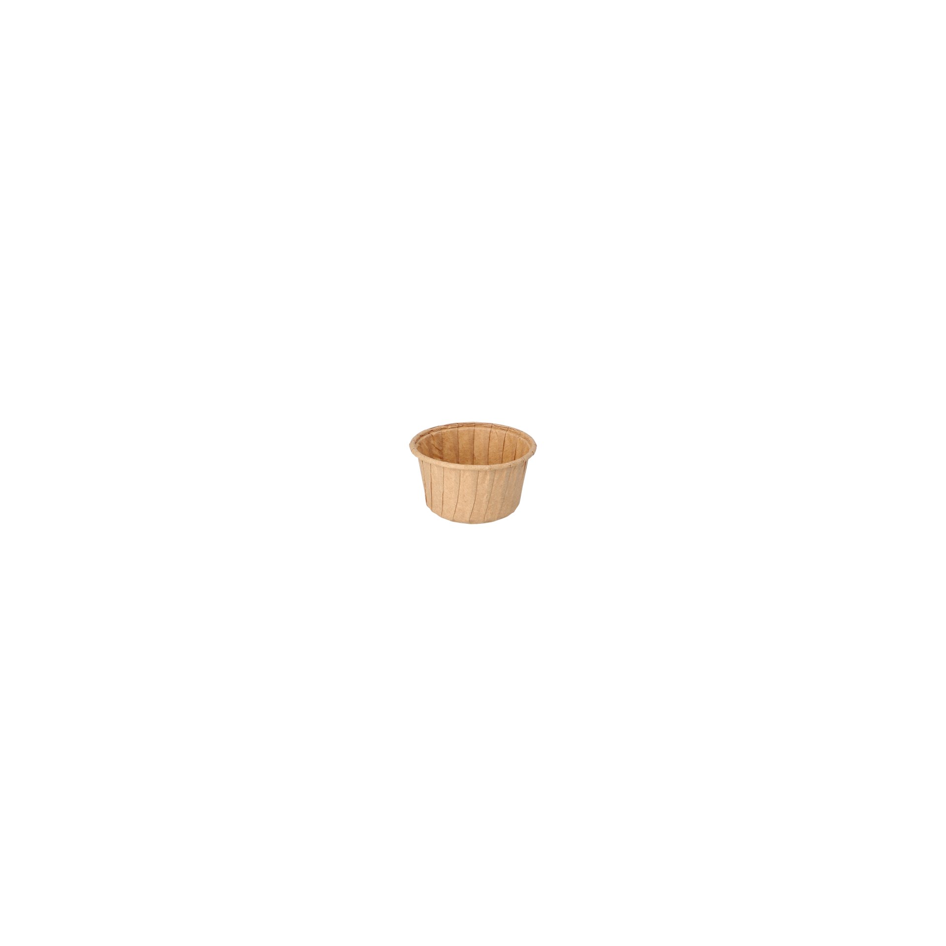 Backformen 105 ml Ø 7 cm · 4 cm braun