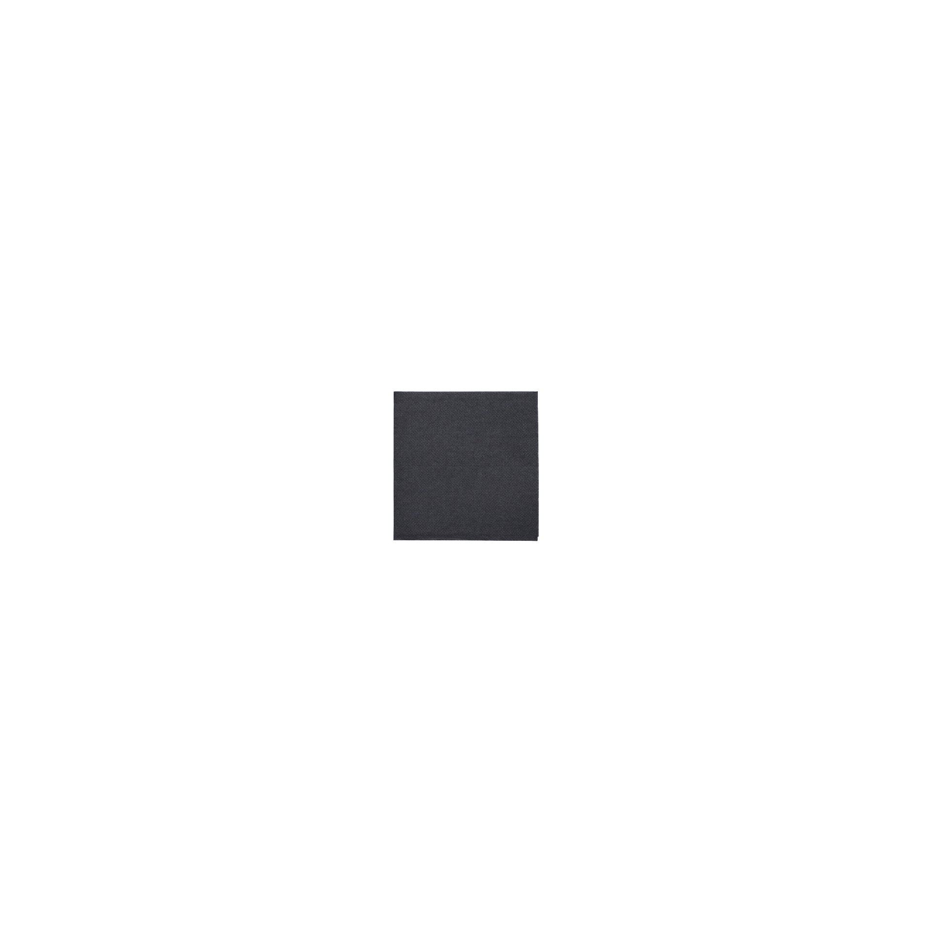 Servietten "DAILY Collection" 1/4-Falz 24 cm x 24 cm schwarz