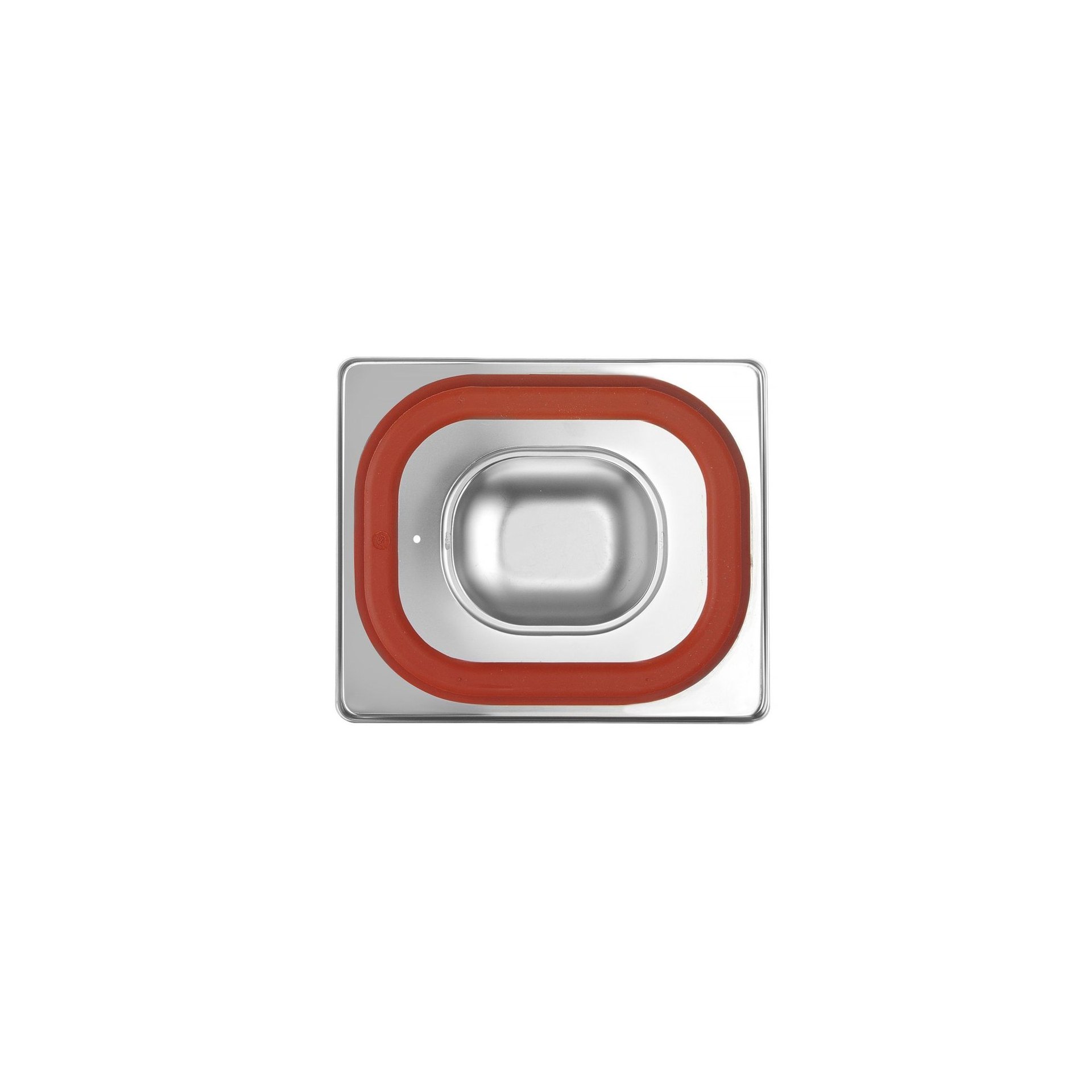 Gastronorm-Deckel mit Silikonrand, Profi Line, GN 1/6, 176x162mm Gastronorm-Deckel mit Silikonrand, Profi Line, GN 1/6, 176x162mm