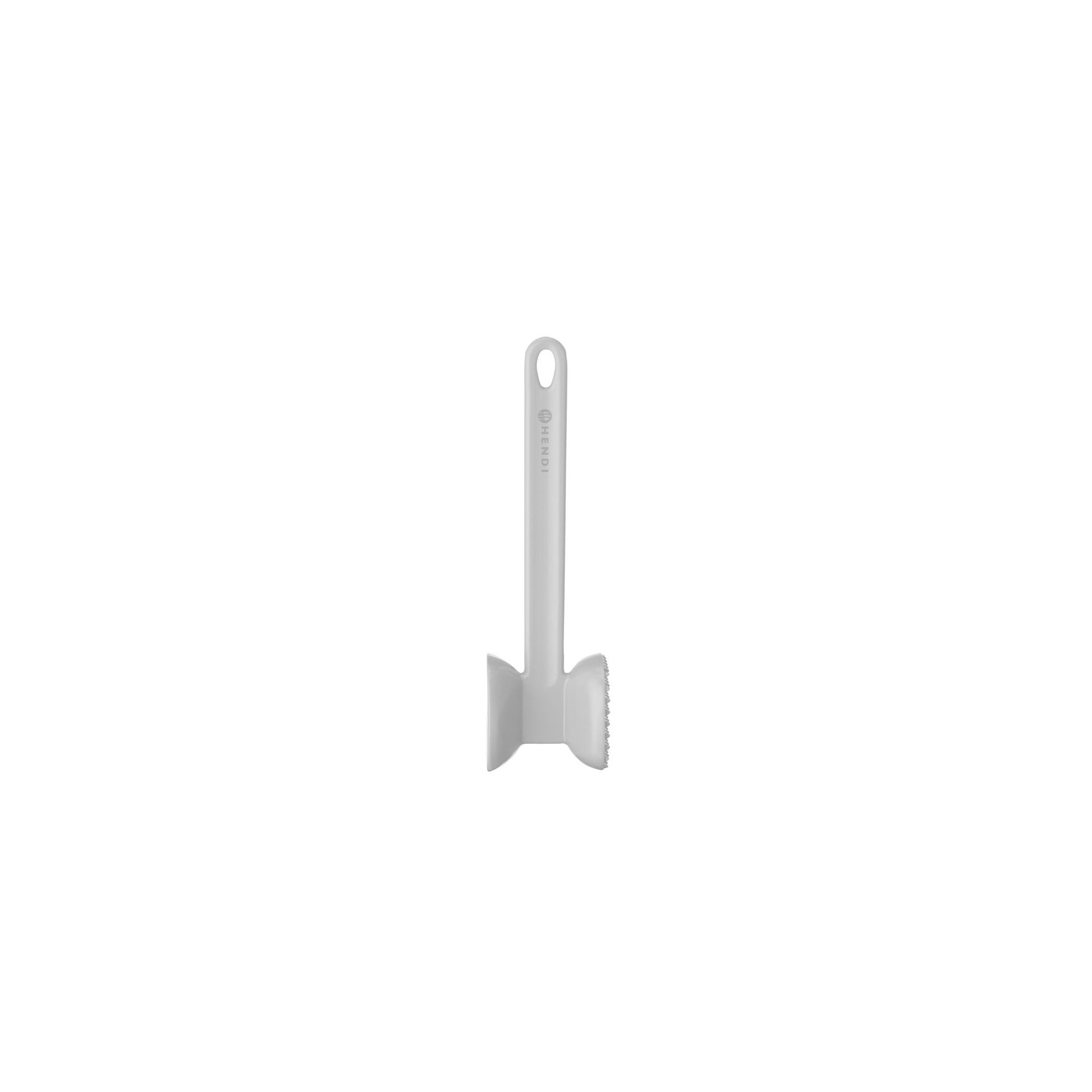 Fleischklopfer, Hellgrau, 255x65x(H)70mm Fleischklopfer, Hellgrau, 255x65x(H)70mm