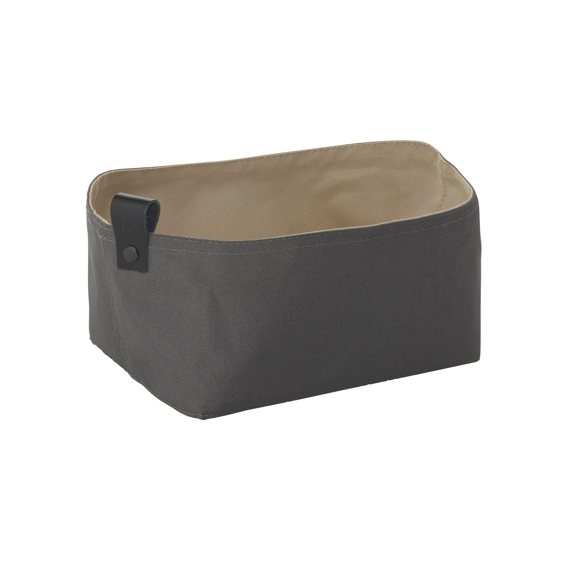 Brottasche FLIP TETRON, 15 x 11 x 8 cm, light grey/light khaki, Tetron