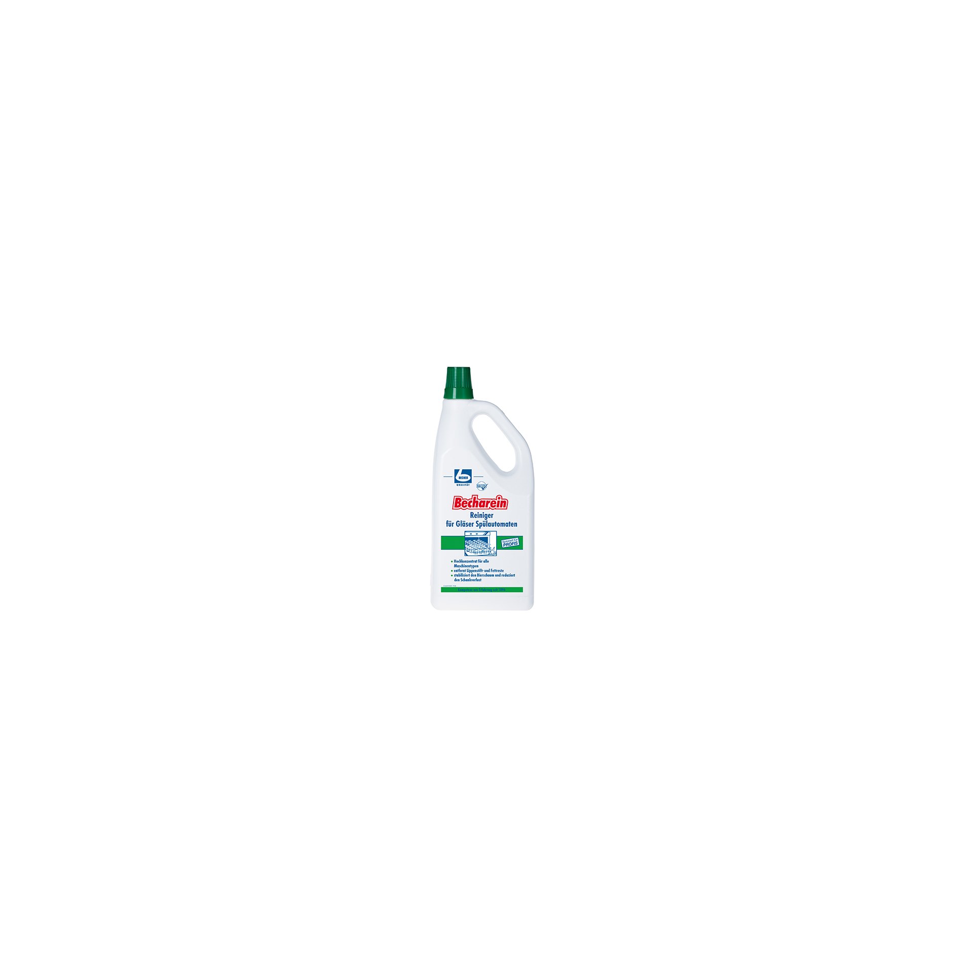 "Dr. Becher" Becharein Reiniger 2 l für Gläserspülautomaten