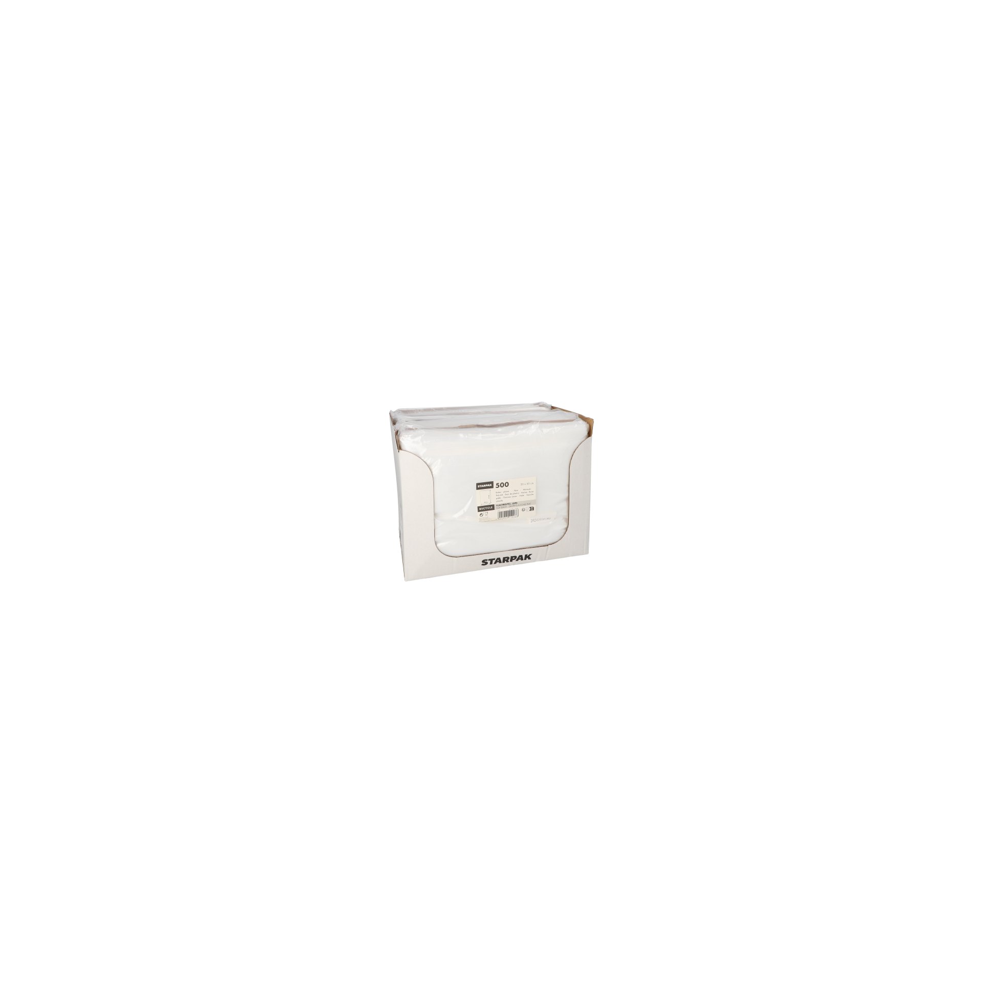 Flachbeutel, LDPE 50 cm x 30 cm transparent