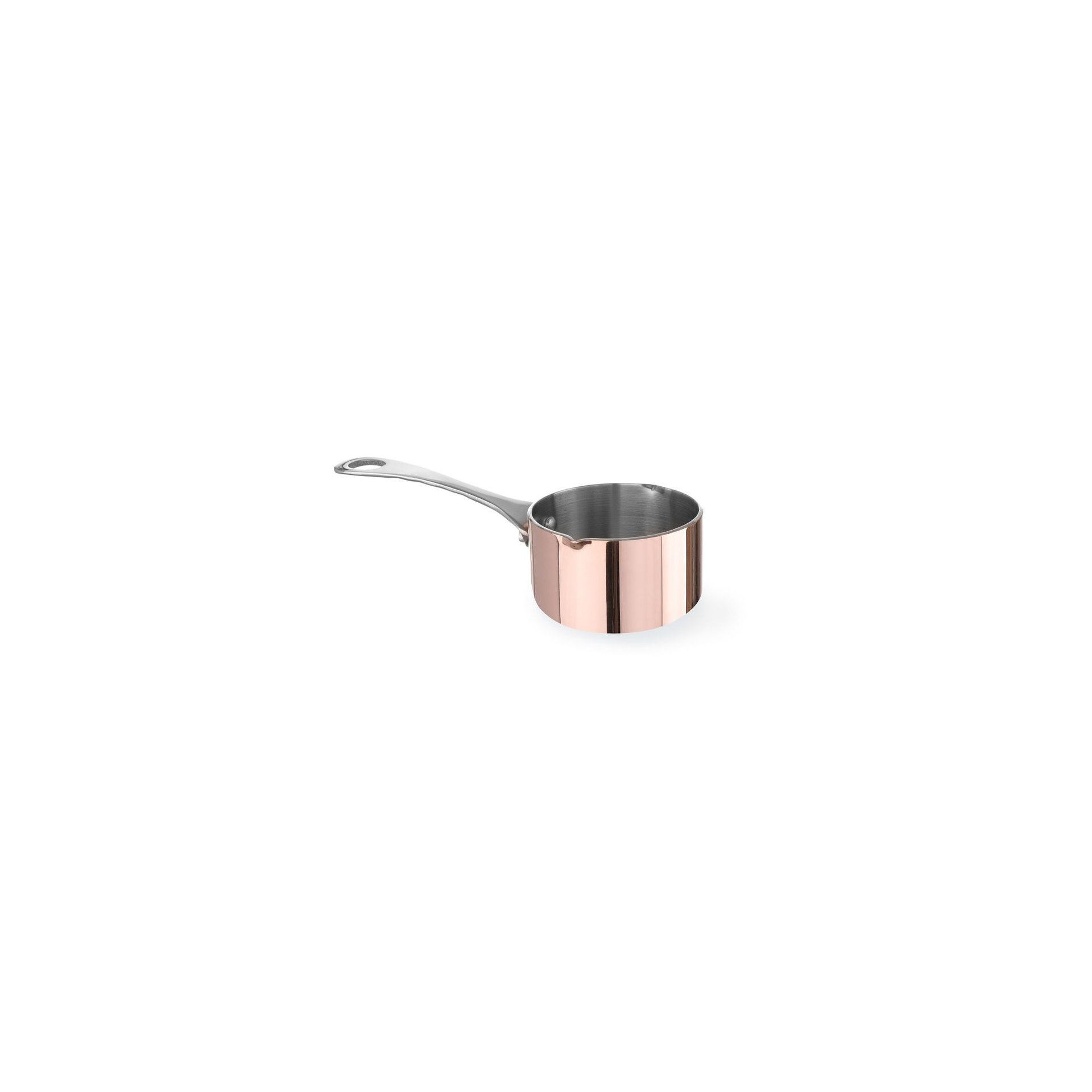 Miniatur-Kasserolle mit Ausgießer, 0,05L, ⌀50x(H)30mm Miniatur-Kasserolle mit Ausgießer, 0,05L, ⌀50x(H)30mm