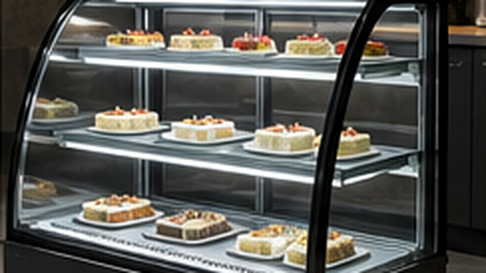 Kühlvitrinen für Gastronomie Café und Verkauf