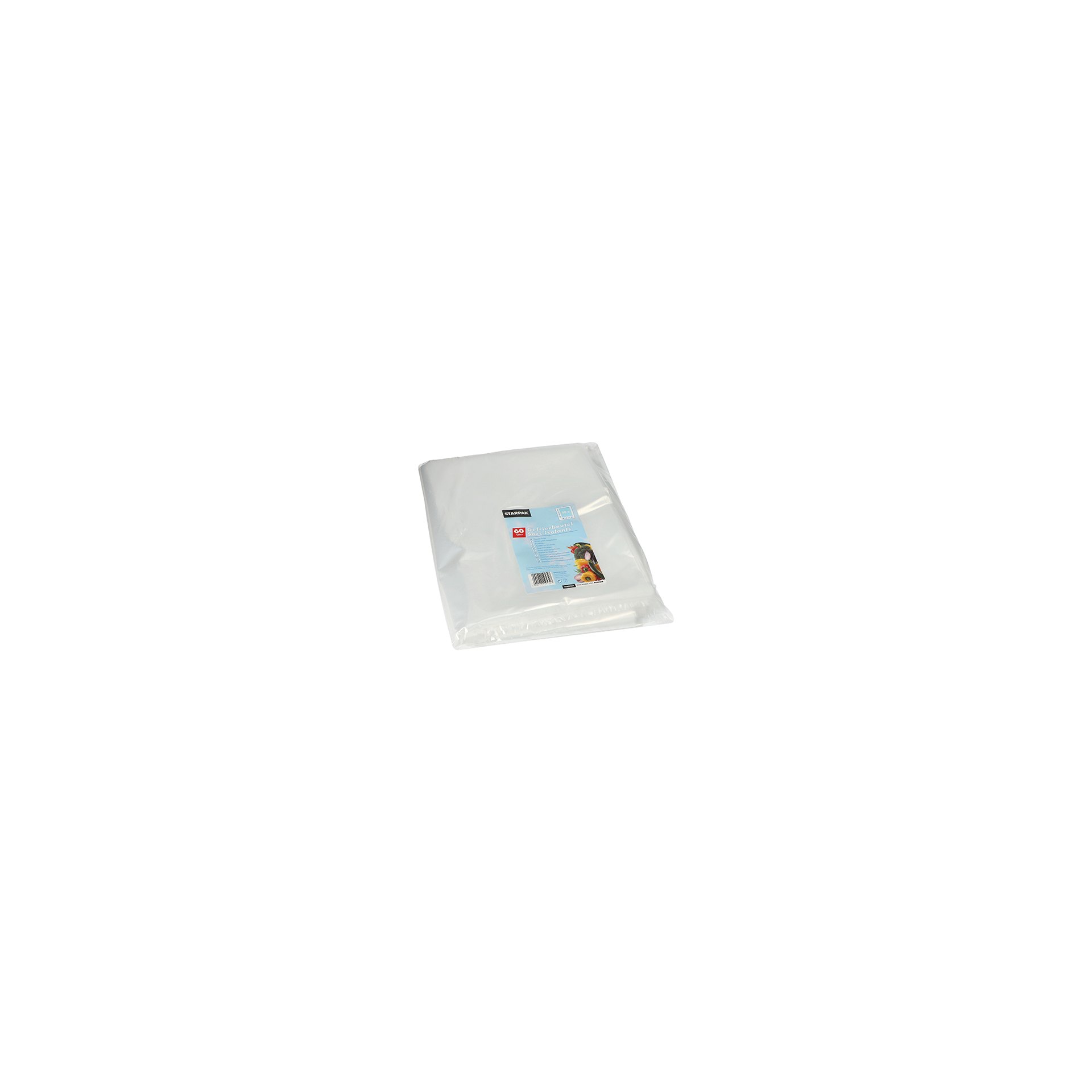 Gefrierbeutel, LDPE 60 l 90 cm x 50 cm transparent
