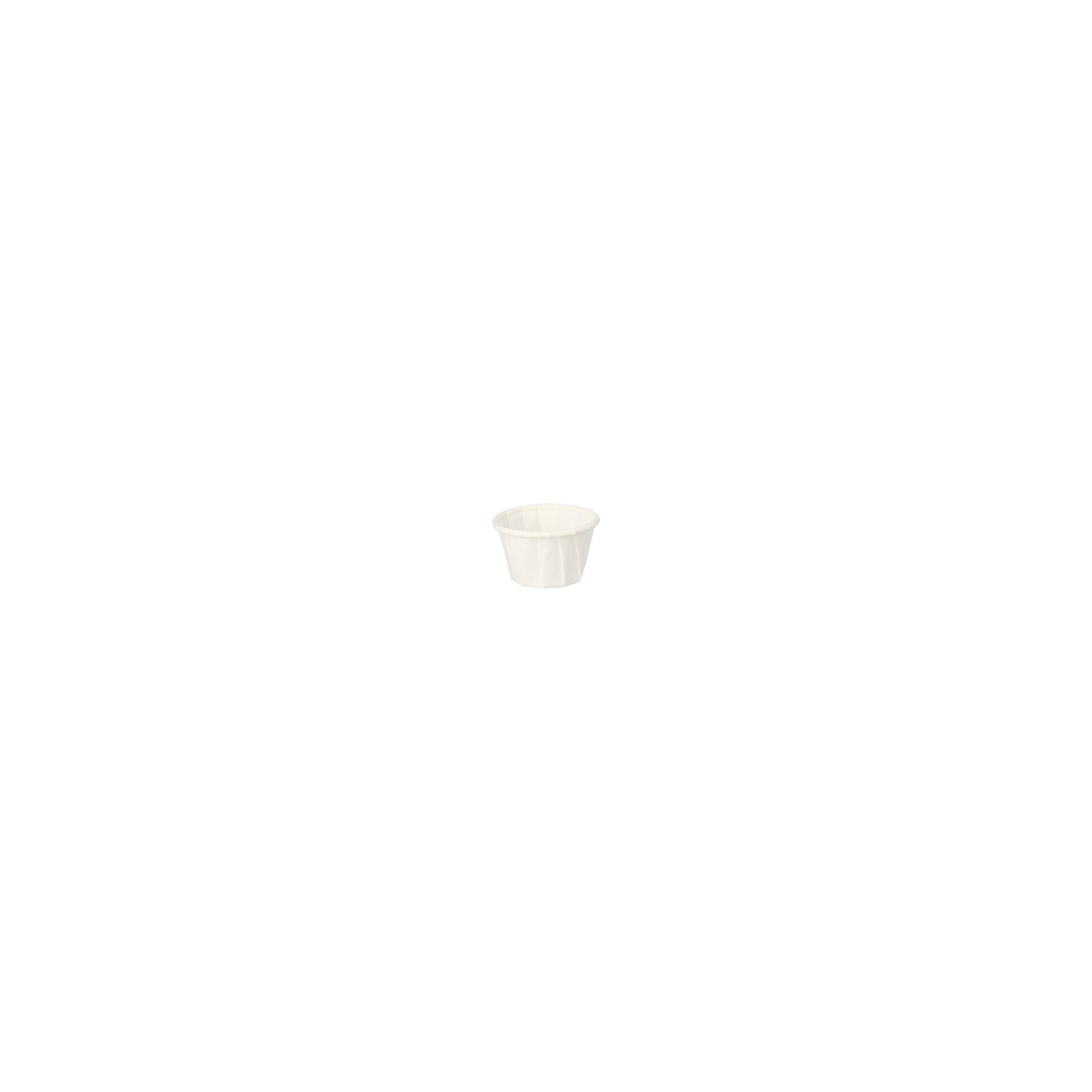 Dressingbecher, Papier "pure" 10 ml Ø 3,5 cm · 2,2 cm weiss Dressingbecher, Papier "pure" 10 ml Ø 3,5 cm · 2,2 cm weiss
