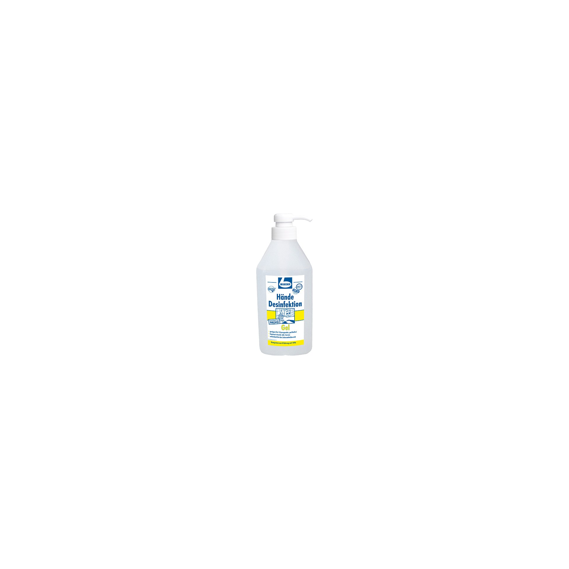 "Dr. Becher" Hände Desinfektion 1 l Gel "Dr. Becher" Hände Desinfektion 1 l Gel