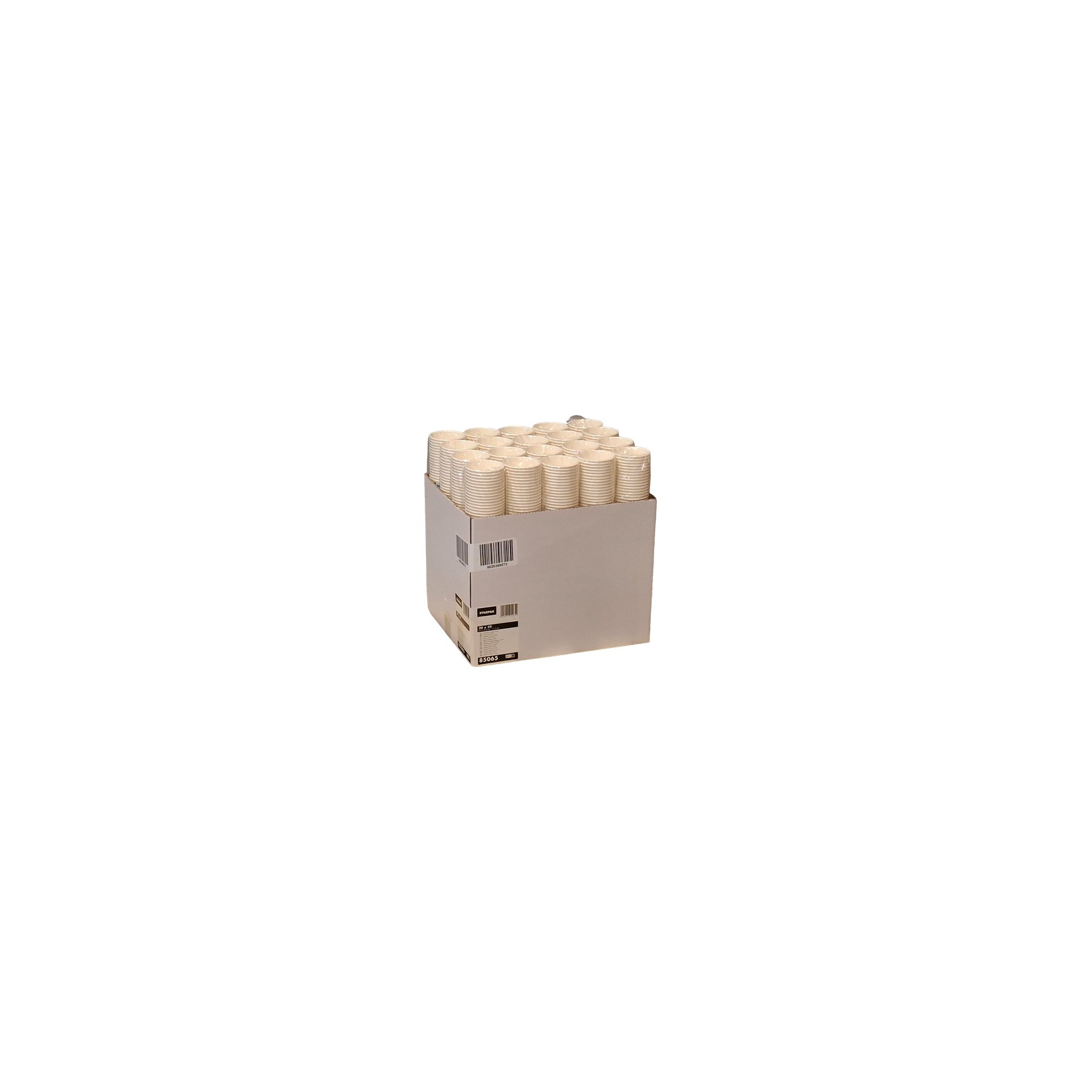 Trinkbecher, Pappe "To Go" 0,3 l Ø 8 cm · 11,7 cm weiss Trinkbecher, Pappe "To Go" 0,3 l Ø 8 cm · 11,7 cm weiss