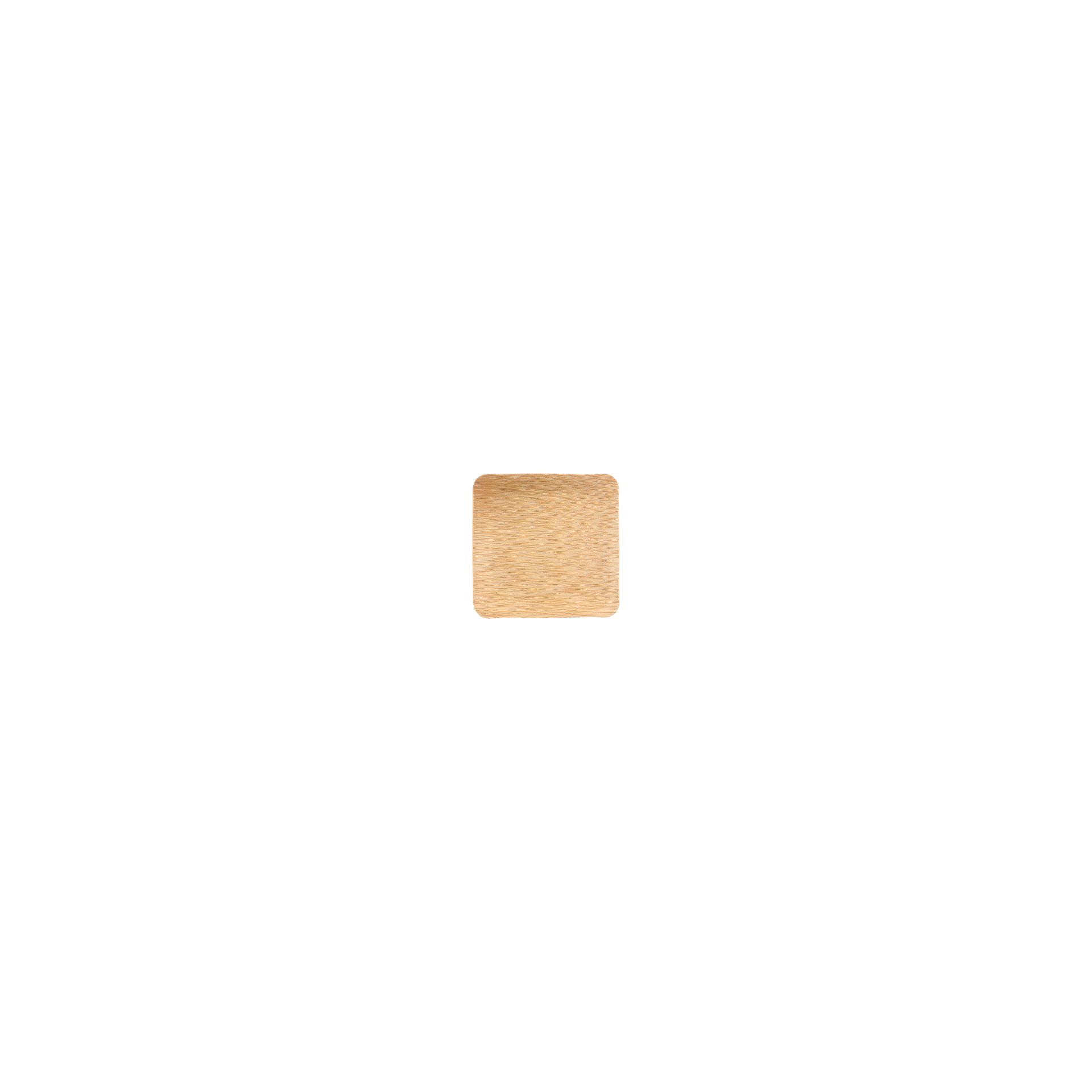 Fingerfood - Teller, Bambus "pure" eckig 1,5 cm x 8,5 cm x 8,5 cm Fingerfood - Teller, Bambus "pure" eckig 1,5 cm x 8,5 cm x 8,5 cm