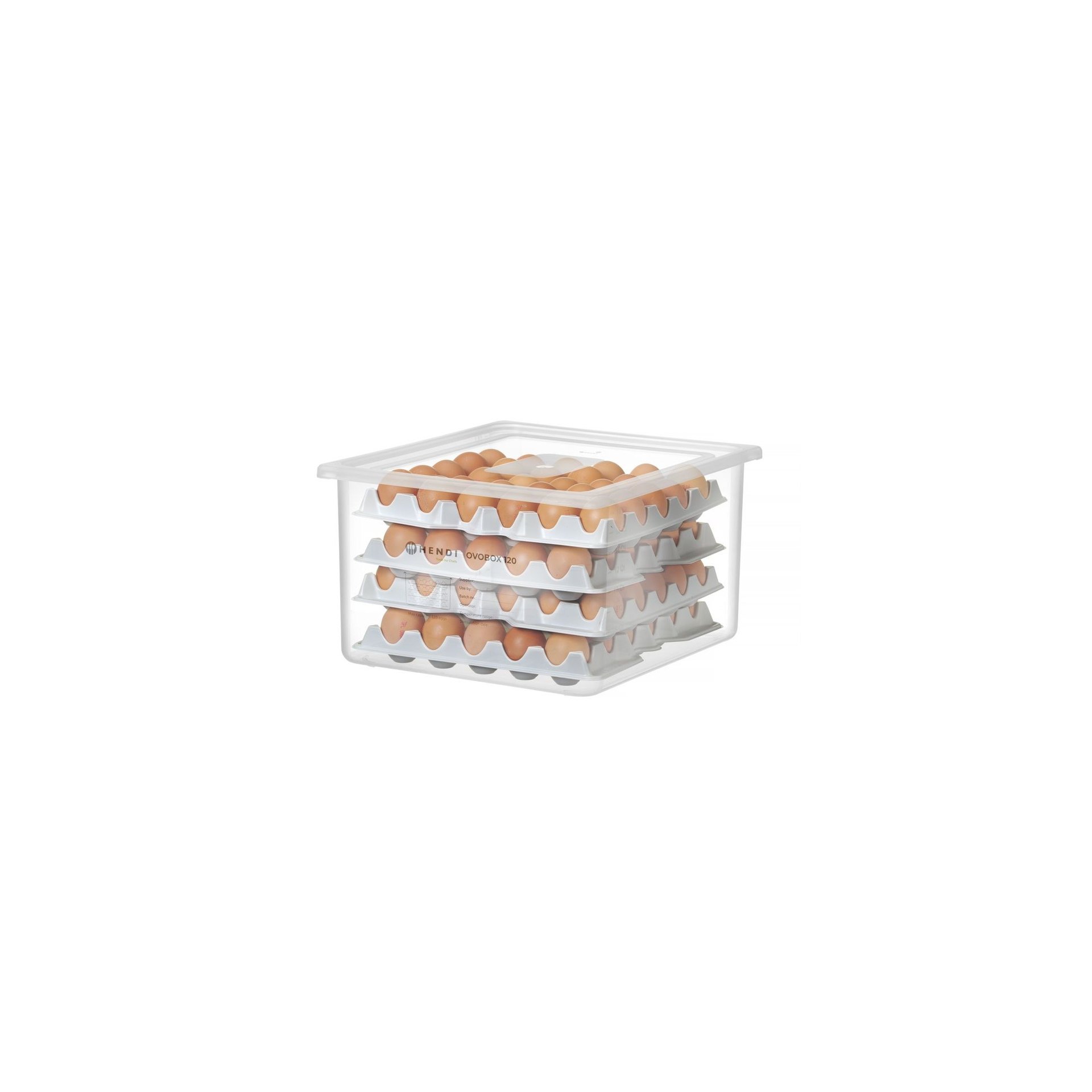 Eierbehälter HENDI OVOBOX 120, GN 2/3, 18L, 355x325x(H)200mm