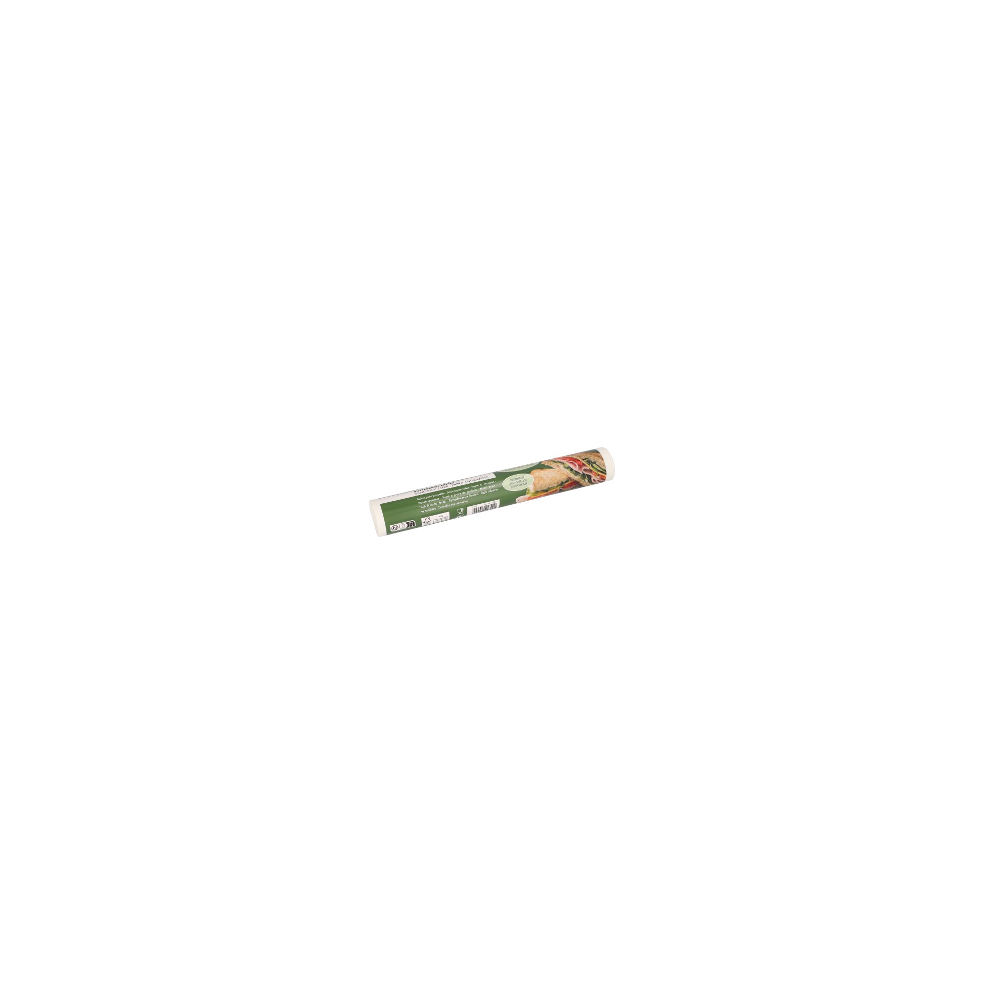 Blatt Butterbrotpapier 25 cm x 30 cm weiss