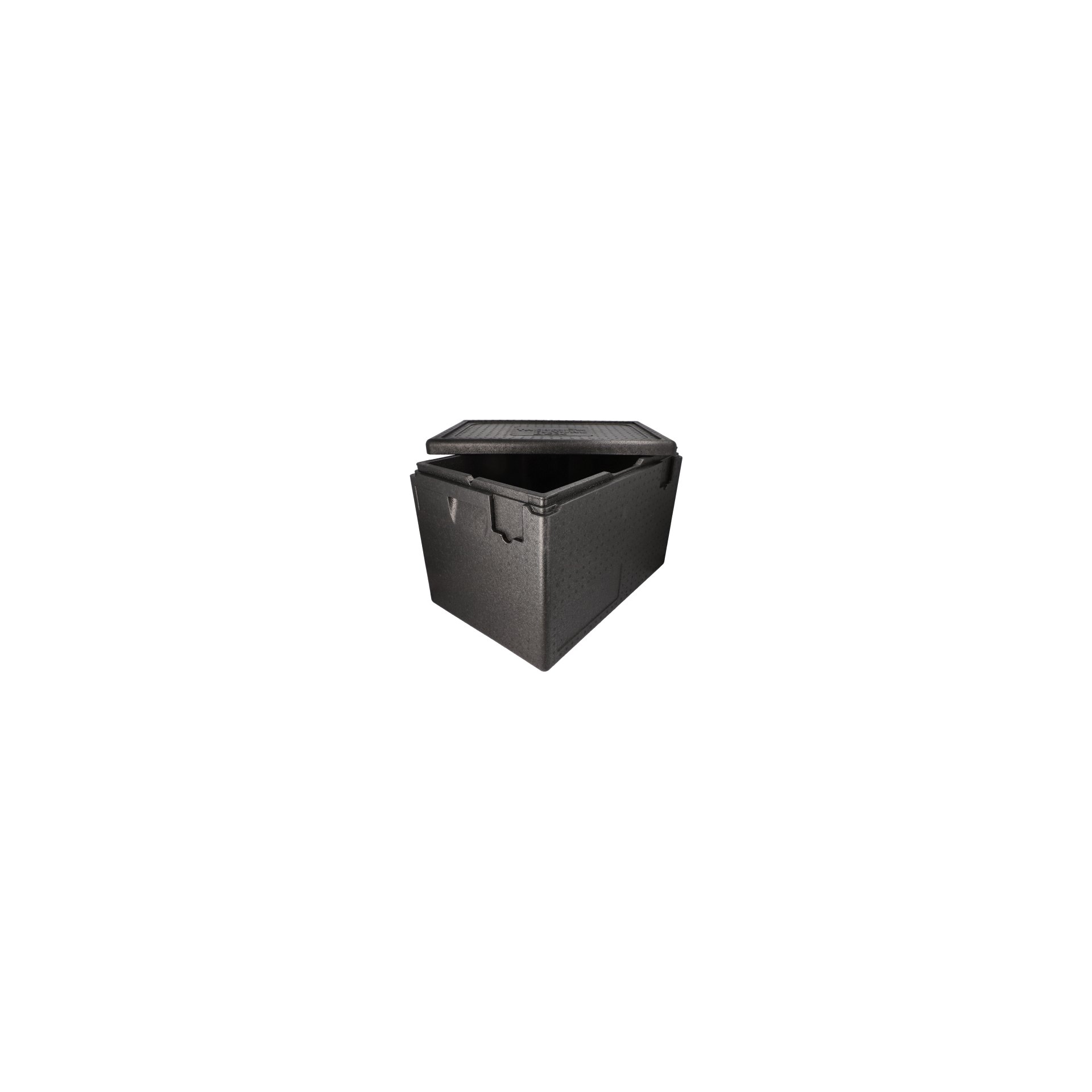 Isolier-Transportbehälter, EPP 60 cm x 40 cm x 40 cm schwarz "Gastro-Norm 1/1"