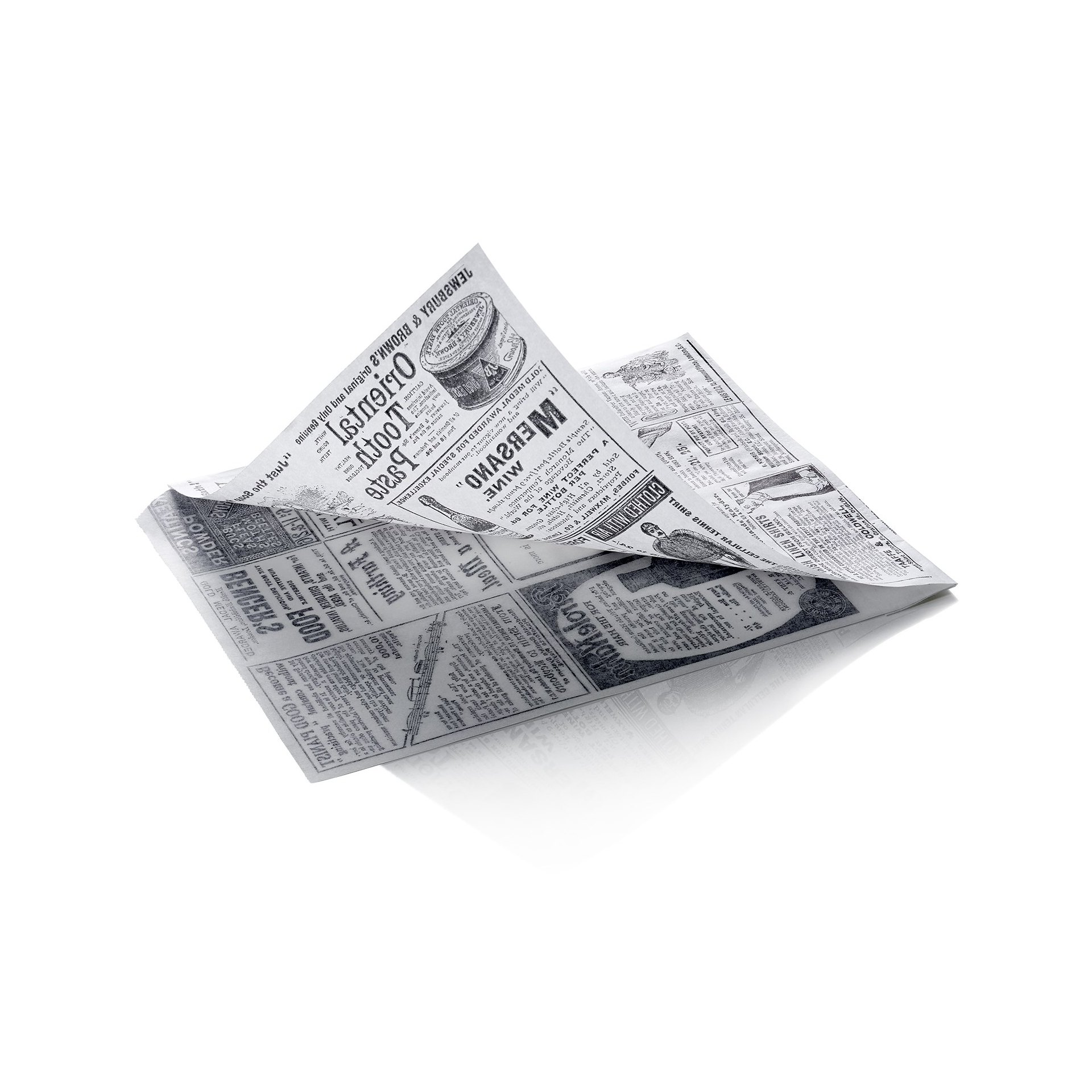 Takeawaytüte Times White Set WRAP & GO, 17 x 18 cm, Set á 500 Stück, 2-seitig geöffnet, Fettpapier Takeawaytüte Times White Set WRAP & GO, 17 x 18 cm, Set á 500 Stück, 2-seitig geöffnet, Fettpapier