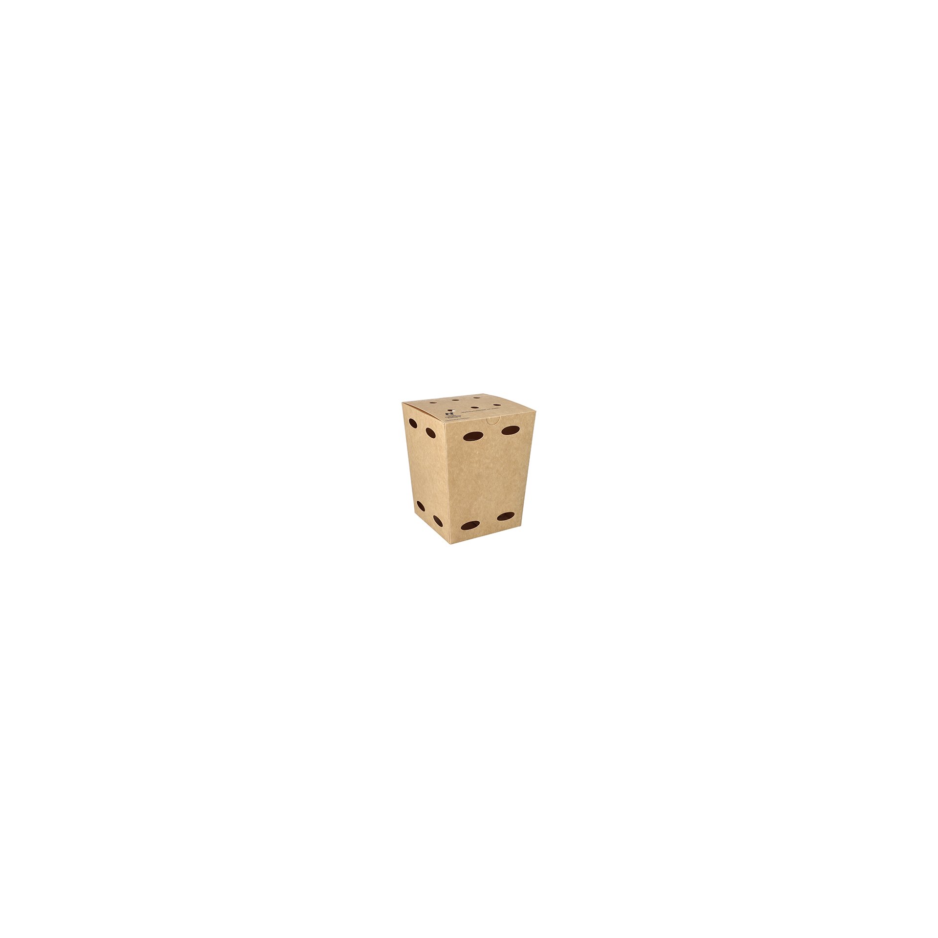 Pommes-Frites-Boxen, Pappe "NOTPLA" 15 cm x 10,5 cm x 10,5 cm braun Pommes-Frites-Boxen, Pappe "NOTPLA" 15 cm x 10,5 cm x 10,5 cm braun