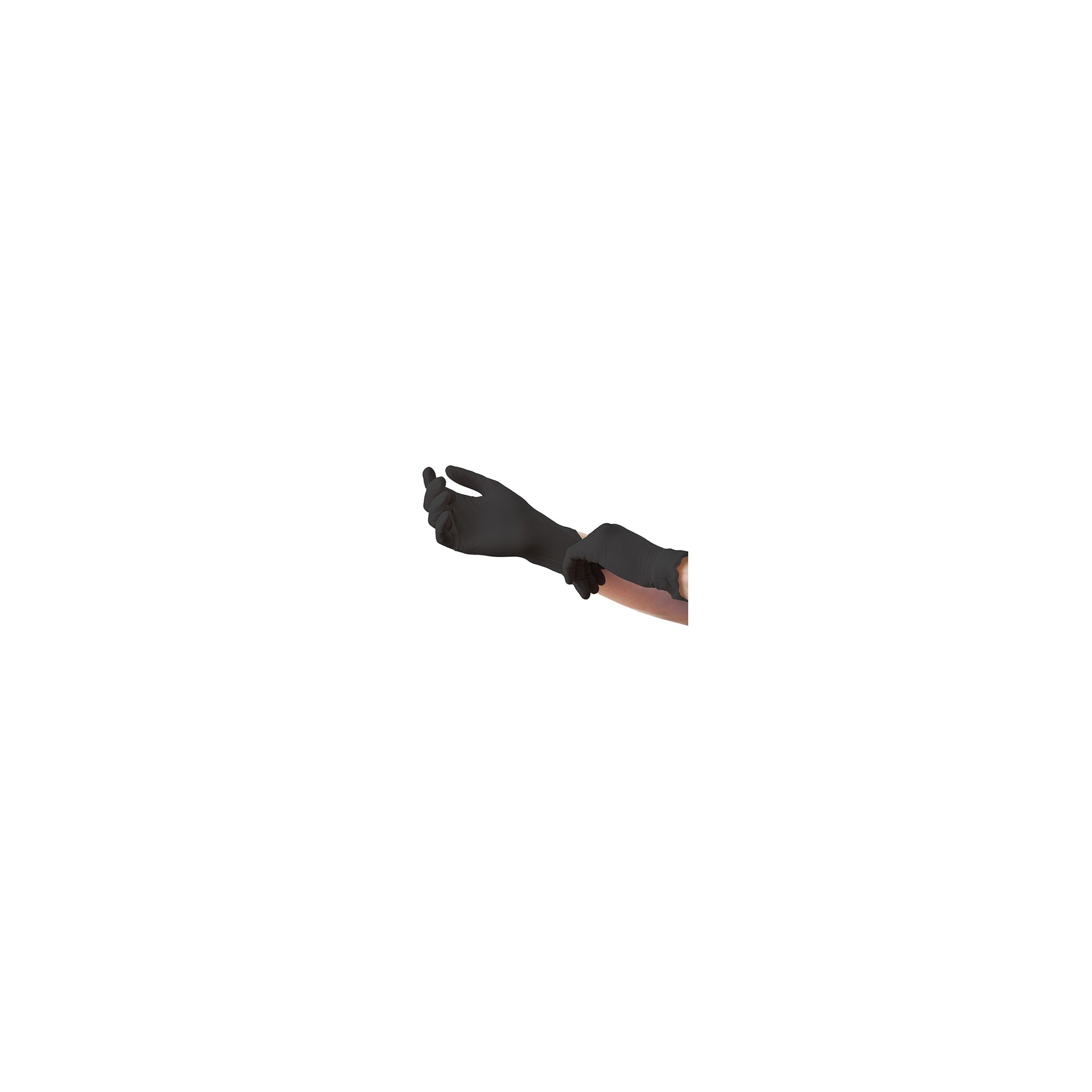 "Medi-Inn Classic" Handschuhe, Nitril puderfrei "Black Plus" schwarz Größe: S "Medi-Inn Classic" Handschuhe, Nitril puderfrei "Black Plus" schwarz Größe: XL
