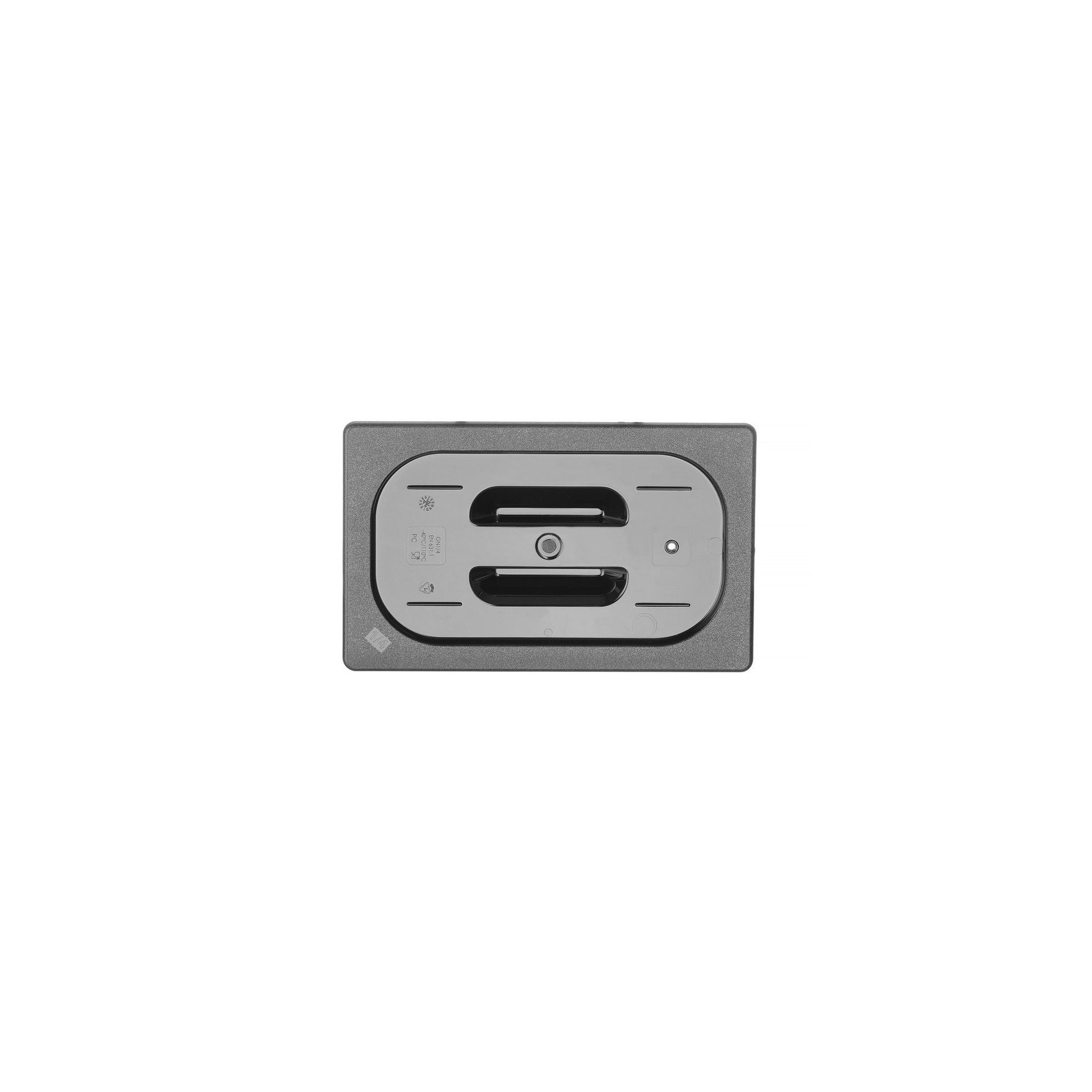 Gastronorm-Deckel, GN 1/4, Schwarz, 265x162mm