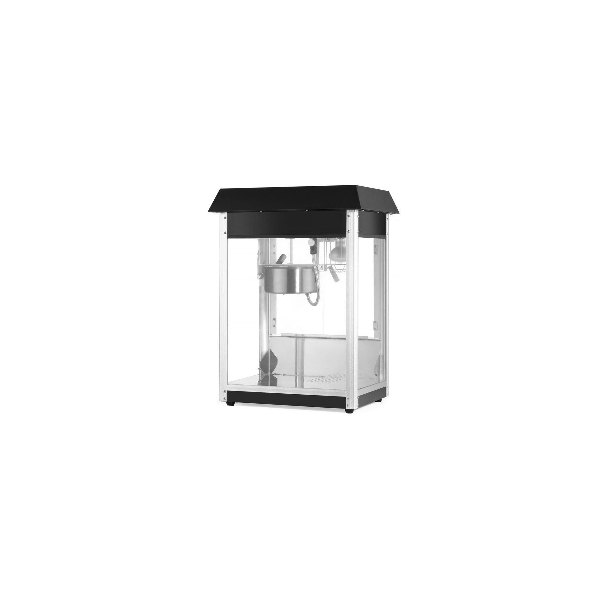 Popcorn-Maschine, Schwarz, 230V/1500W, 574x420x(H)778mm Popcorn-Maschine, Schwarz, 230V/1500W, 574x420x(H)778mm