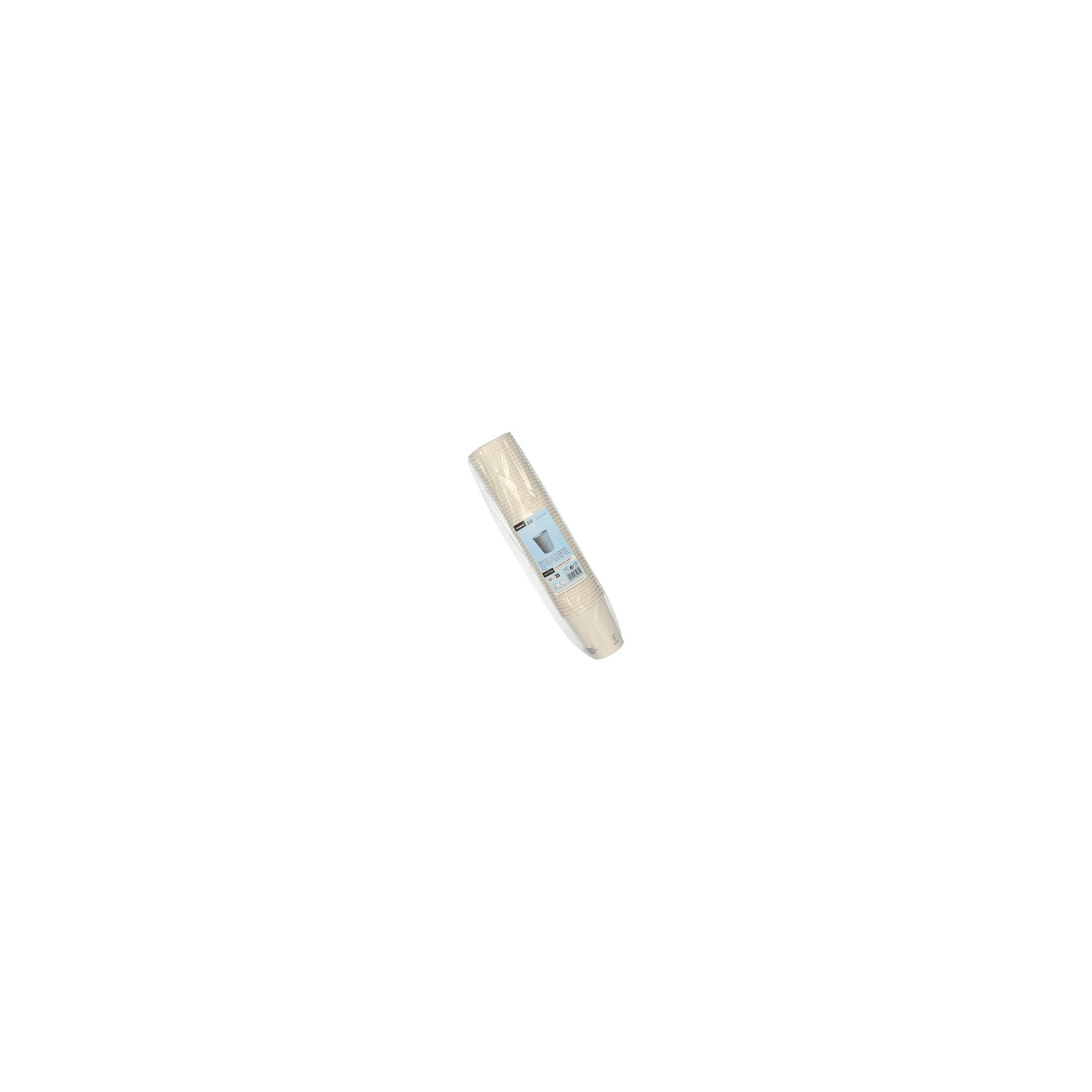 Trinkbecher, Pappe "To Go" 0,2 l Ø 8 cm · 9,2 cm weiss