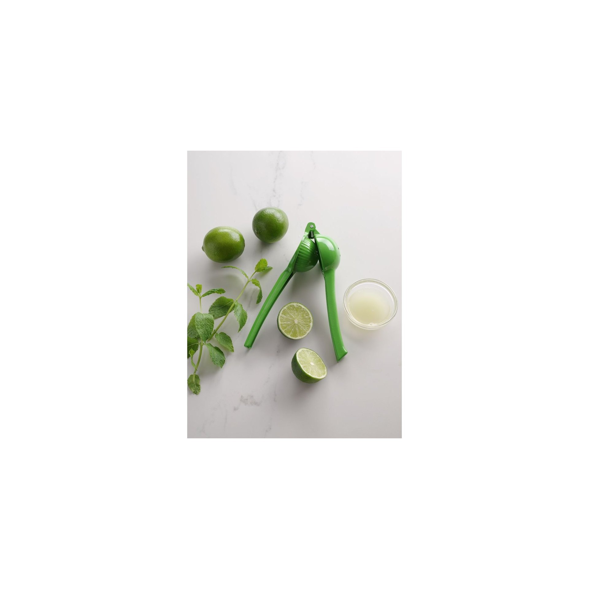Zitruspresse, BarUp, grün (für Limetten), Grün, 203x60x(H)40mm