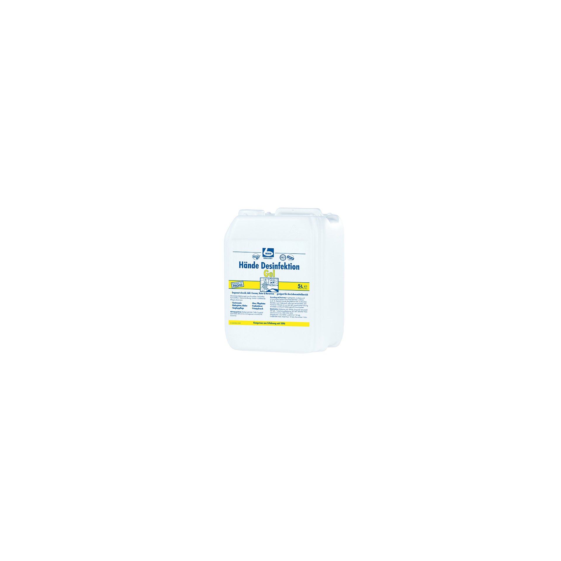 "Dr. Becher" Hände Desinfektion 5 l Gel