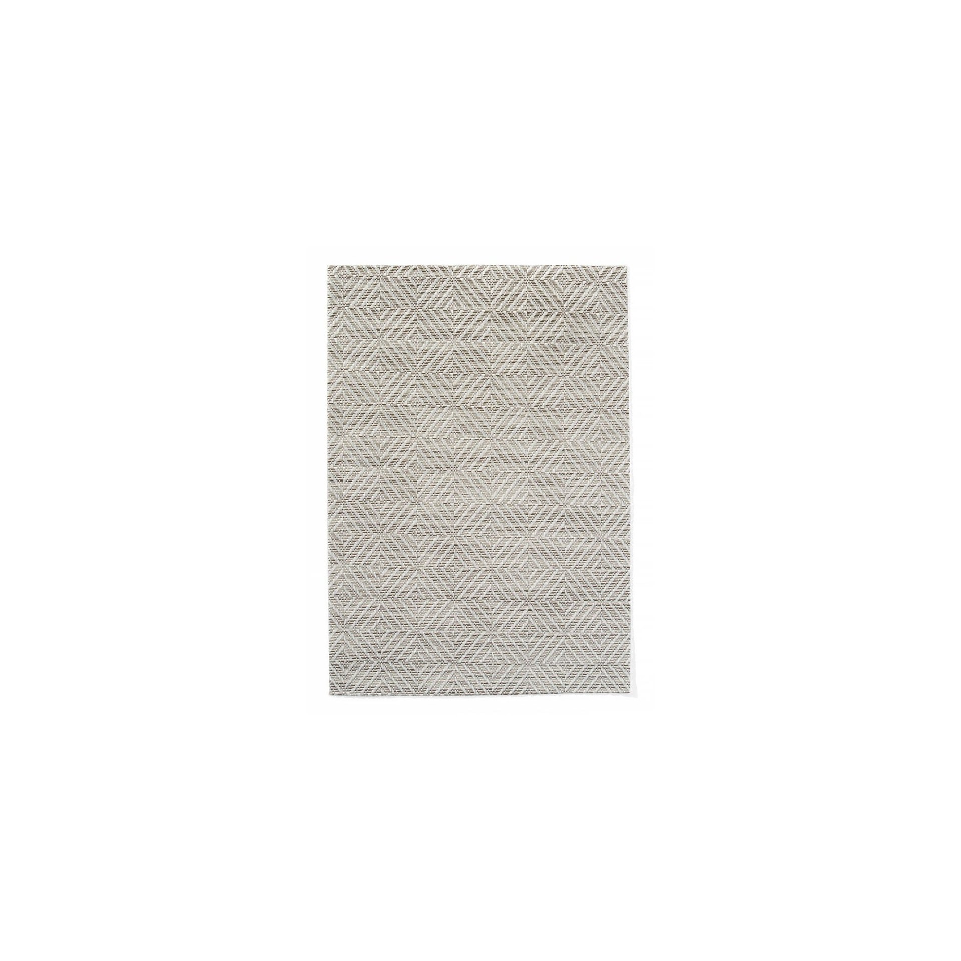 Platzset, geometrisches Muster, Silber, 6 Stk., 450x300mm