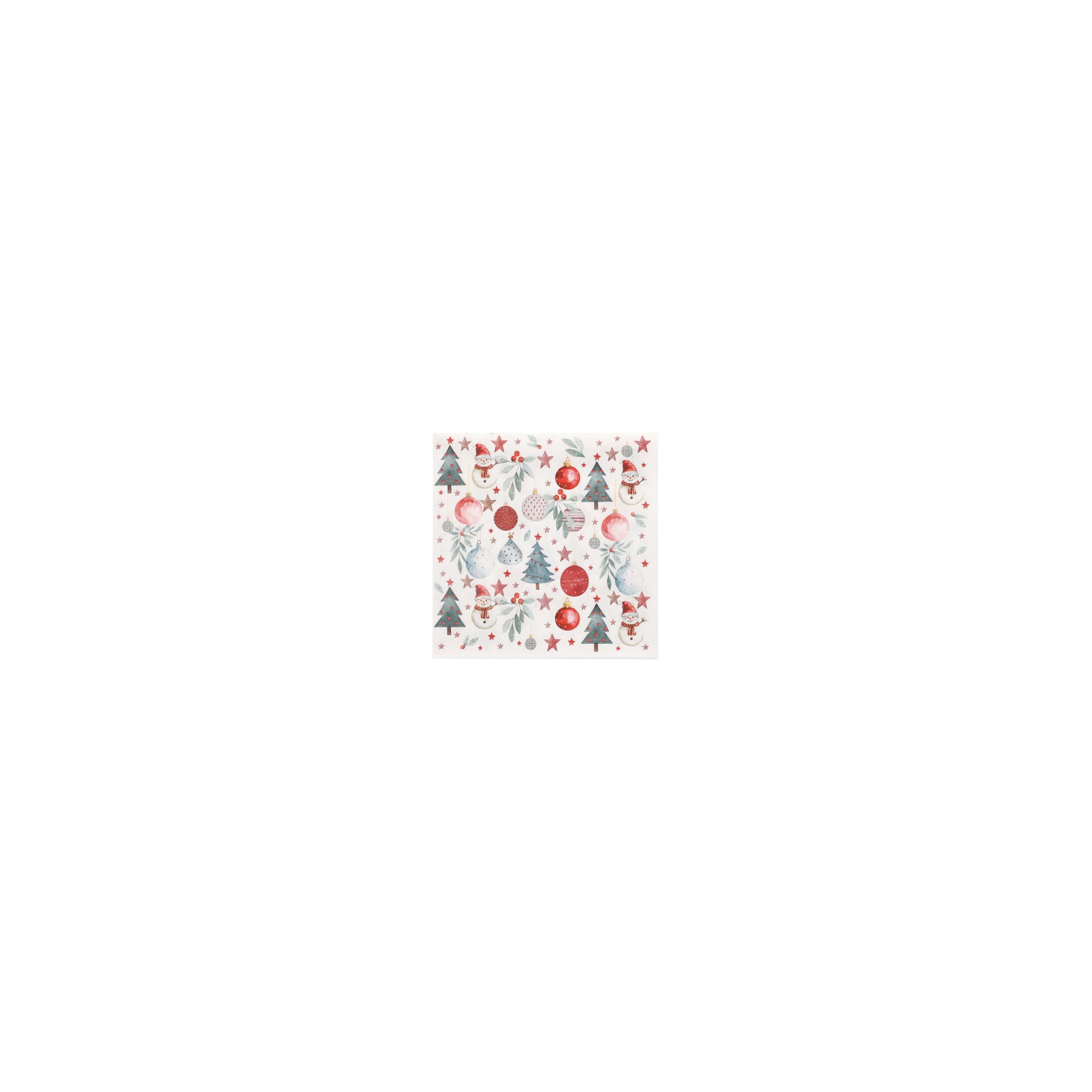 Servietten, 3-lagig 1/4-Falz 33 cm x 33 cm "Cold Winter"
