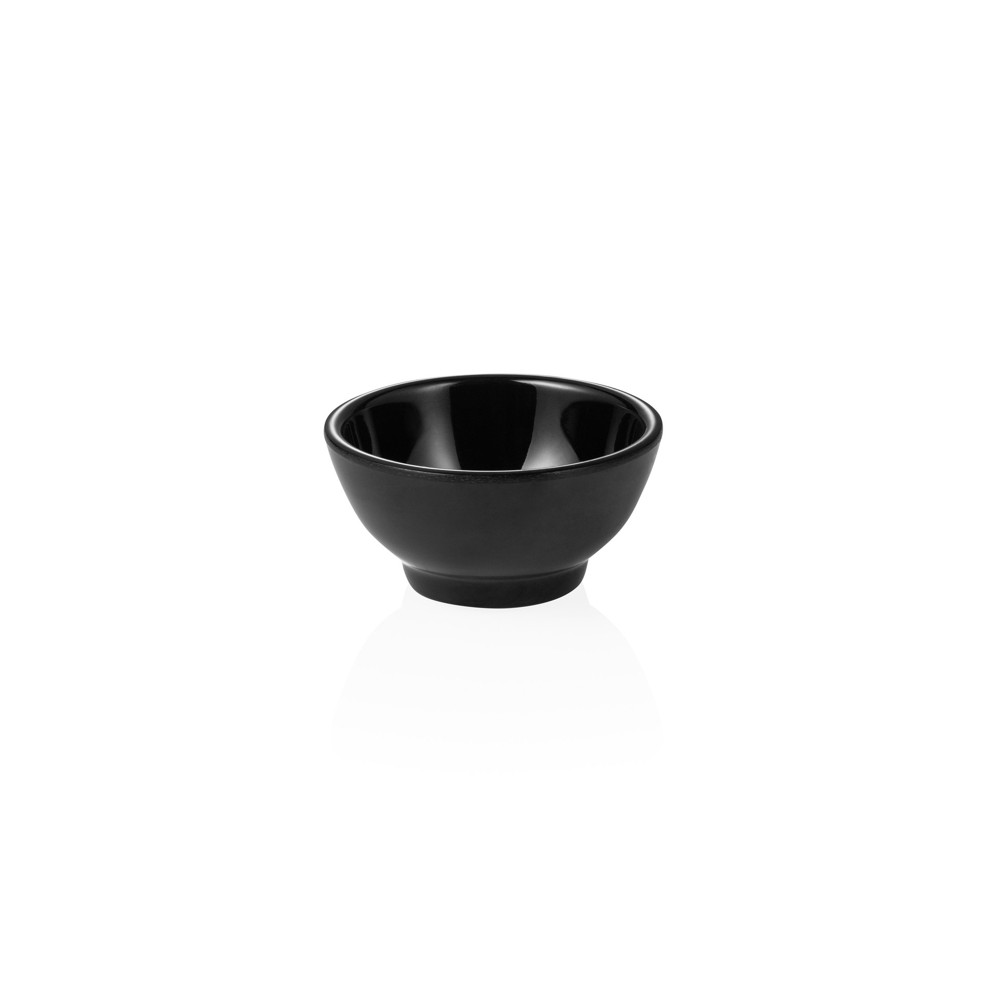 Schale DAY & NIGHT, Ø 9 cm, schwarz, Melamin Schale DAY & NIGHT, Ø 9 cm, schwarz, Melamin