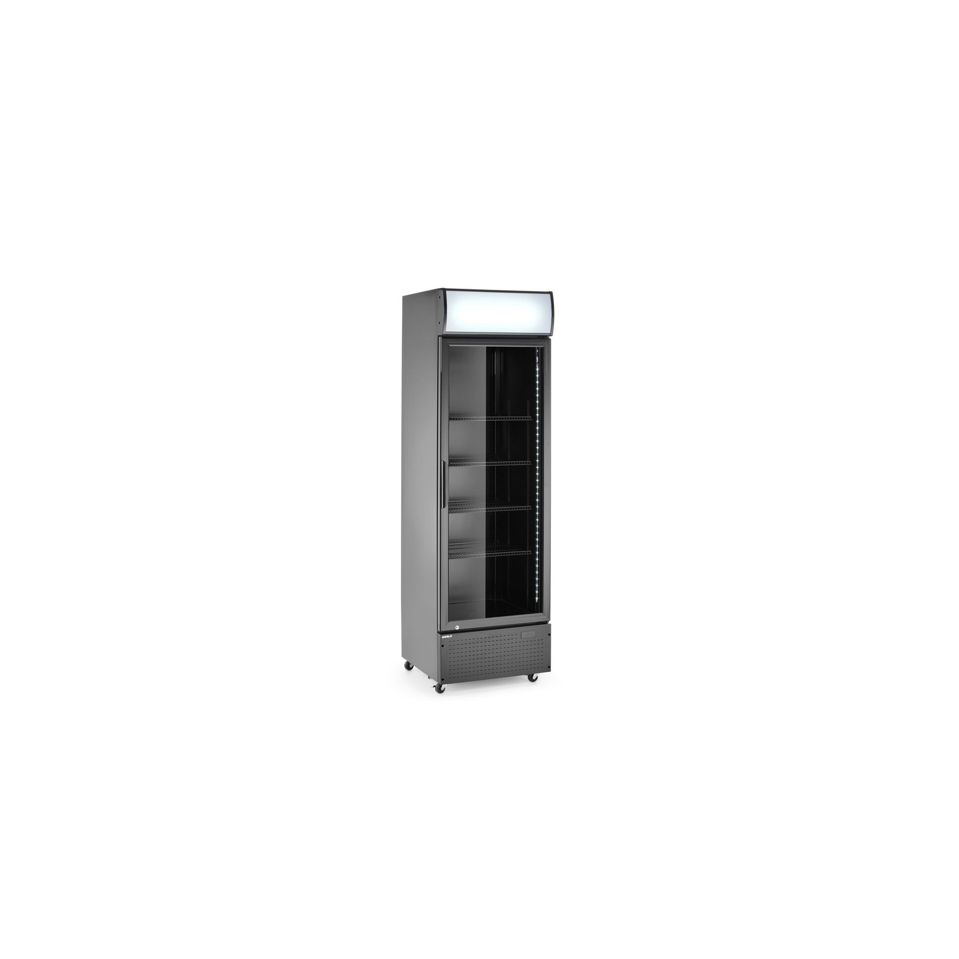 Kühlschrank 254L, Schwarz