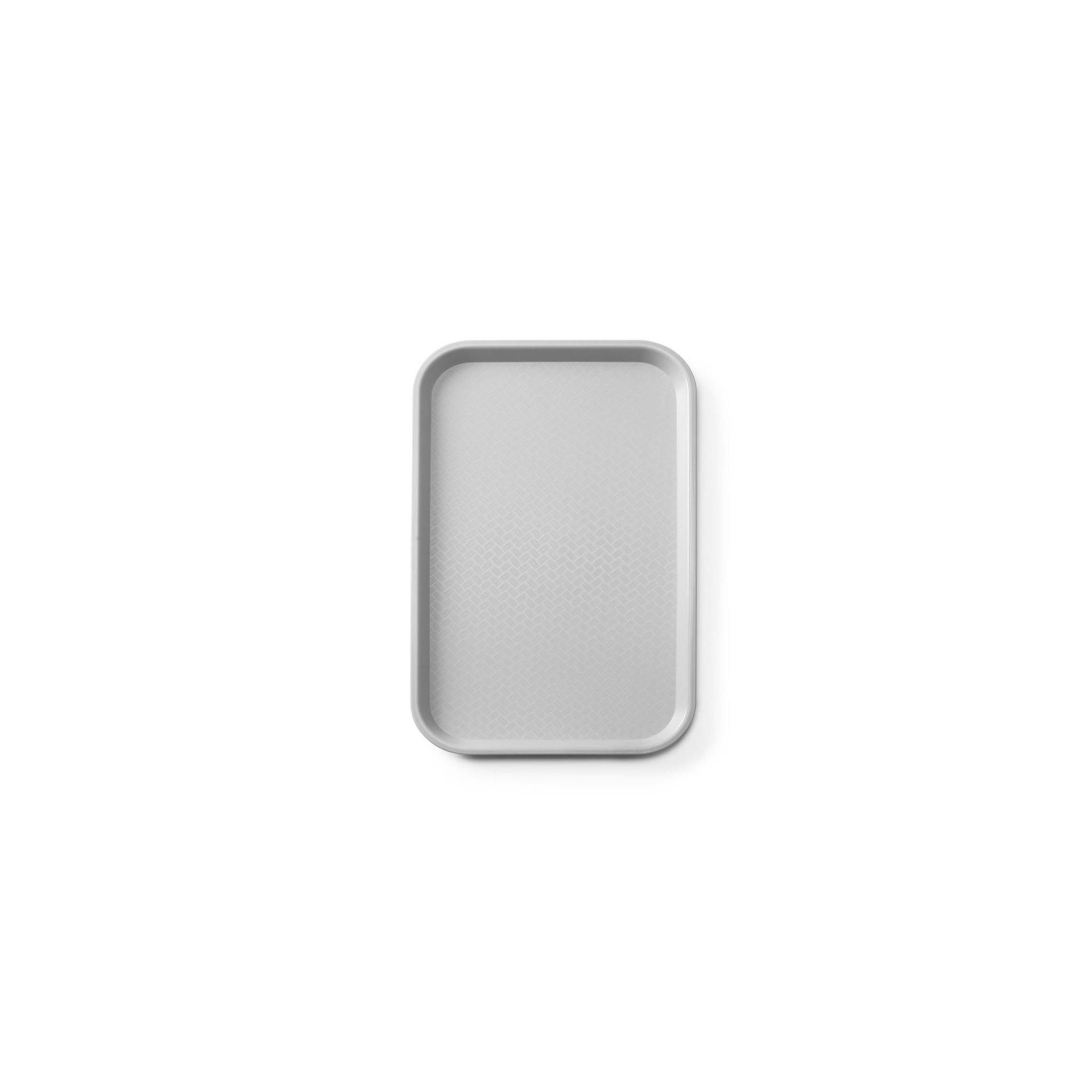 Fast-Food-Tablett GN 1/1 Polypropylen, AmerBox, GN 1/1, Hellgrau, 530x325x(H)20mm