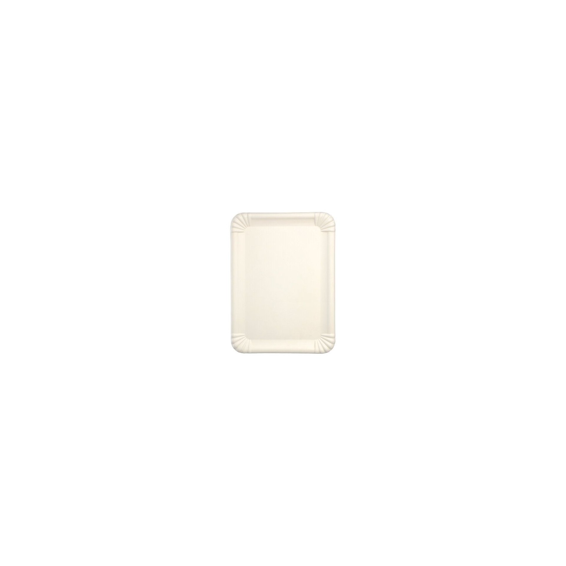 Servierplatten, Zuckerrohr "pure" eckig 26 cm x 35 cm weiss Servierplatten, Zuckerrohr "pure" eckig 26 cm x 35 cm weiss