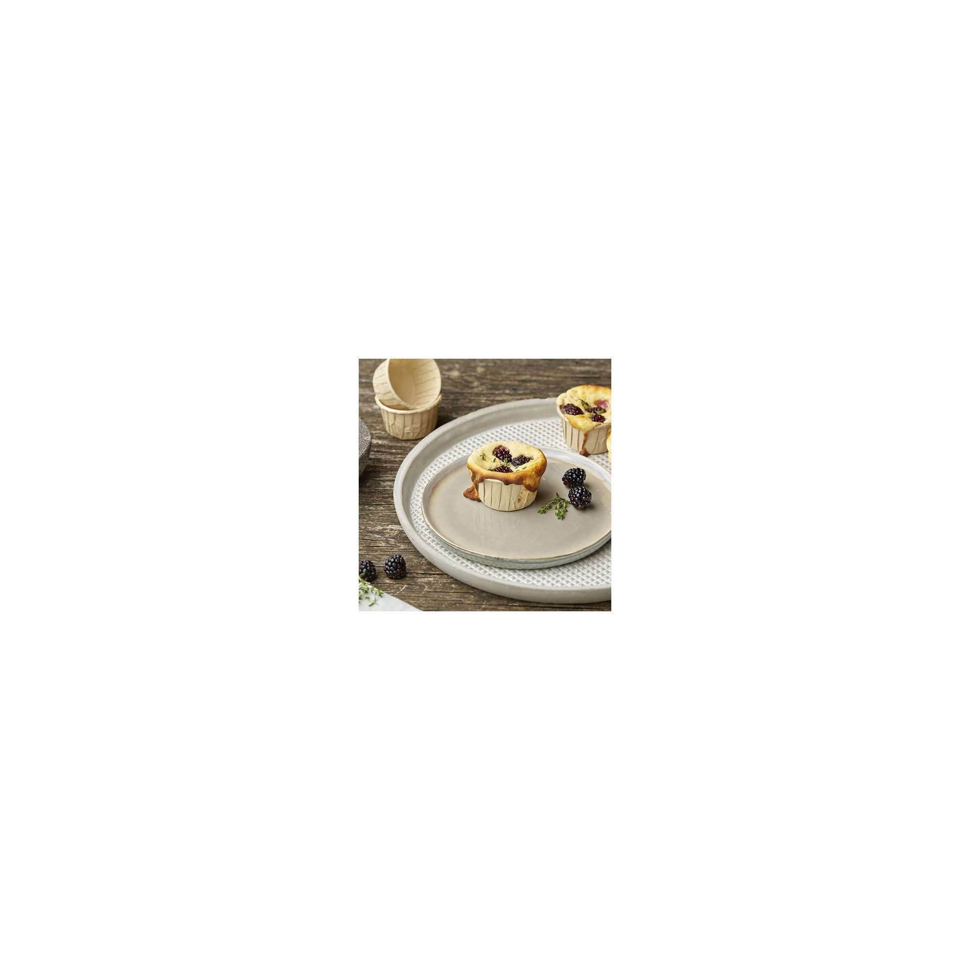 Backformen 105 ml Ø 7 cm · 4 cm braun
