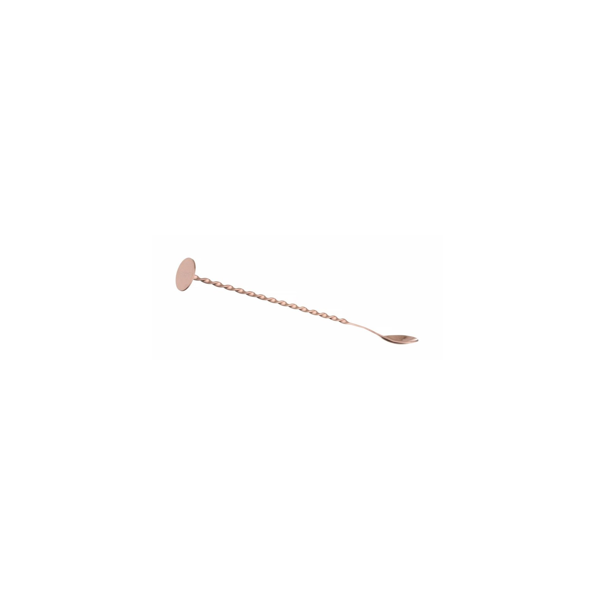 Barlöffel mit Stößel, BarUp, Kupfer, 280x35mm