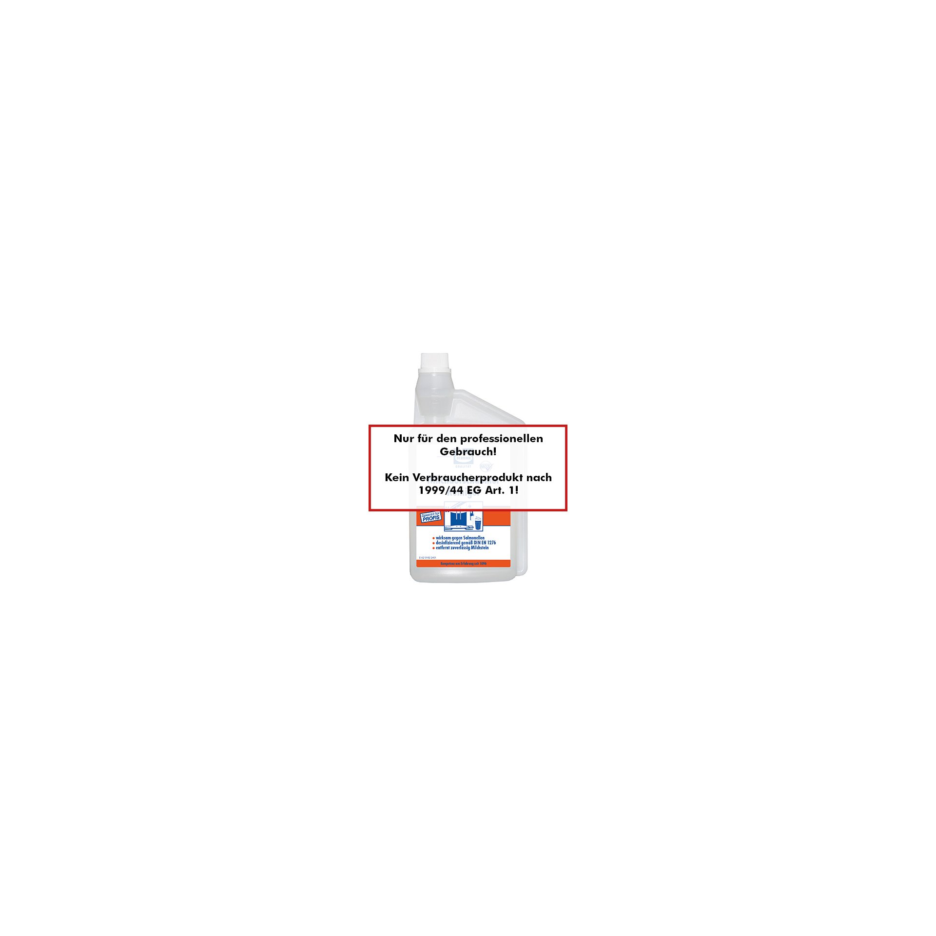 "Dr. Becher" Milchaufschäumer Reiniger 1 l transparent