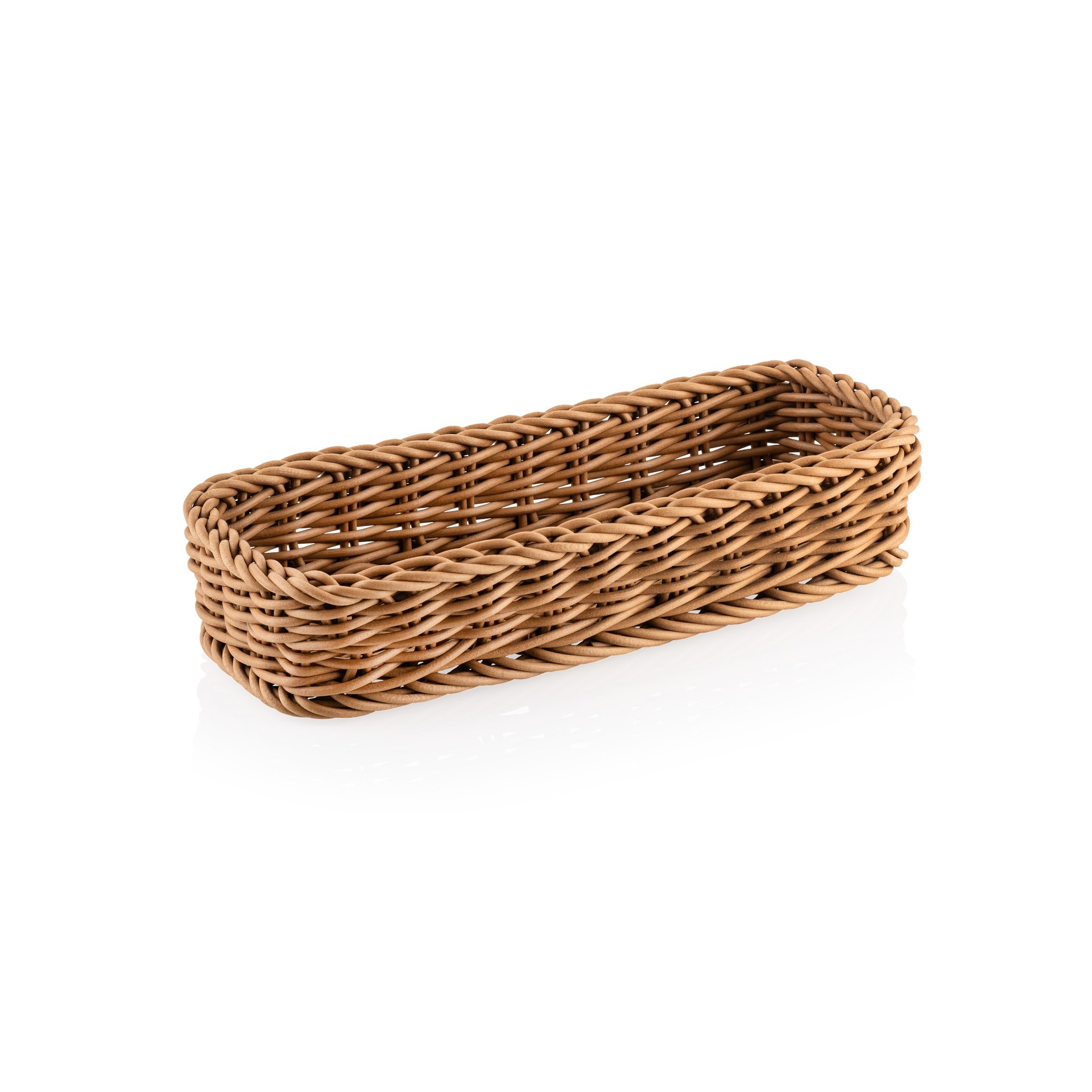 Besteckkorb 27 x 10 x 5 cm, braun Besteckkorb 27 x 10 x 5 cm, braun
