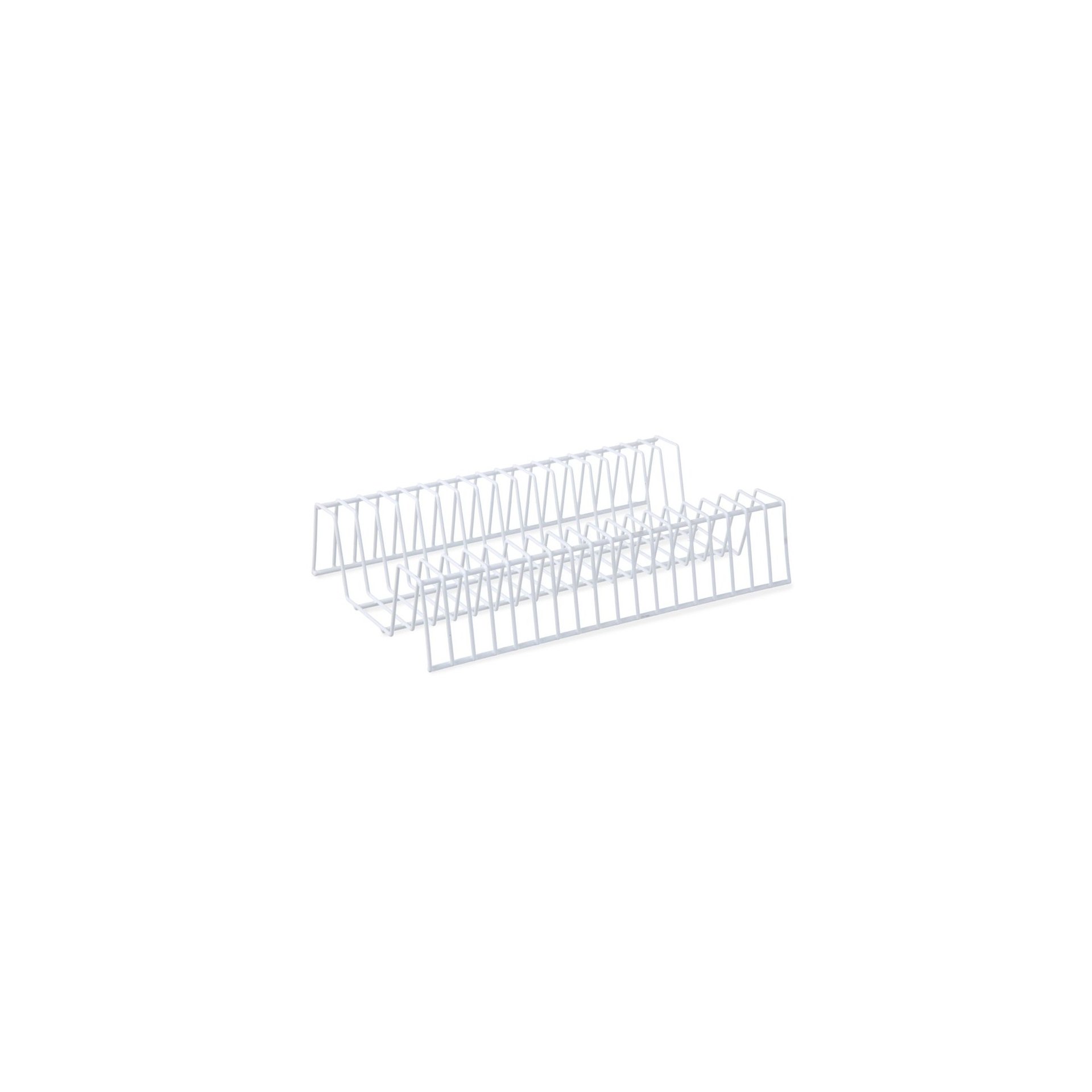 Gestell für 18 Gemüseschneidscheiben, 400x250x(H)90mm