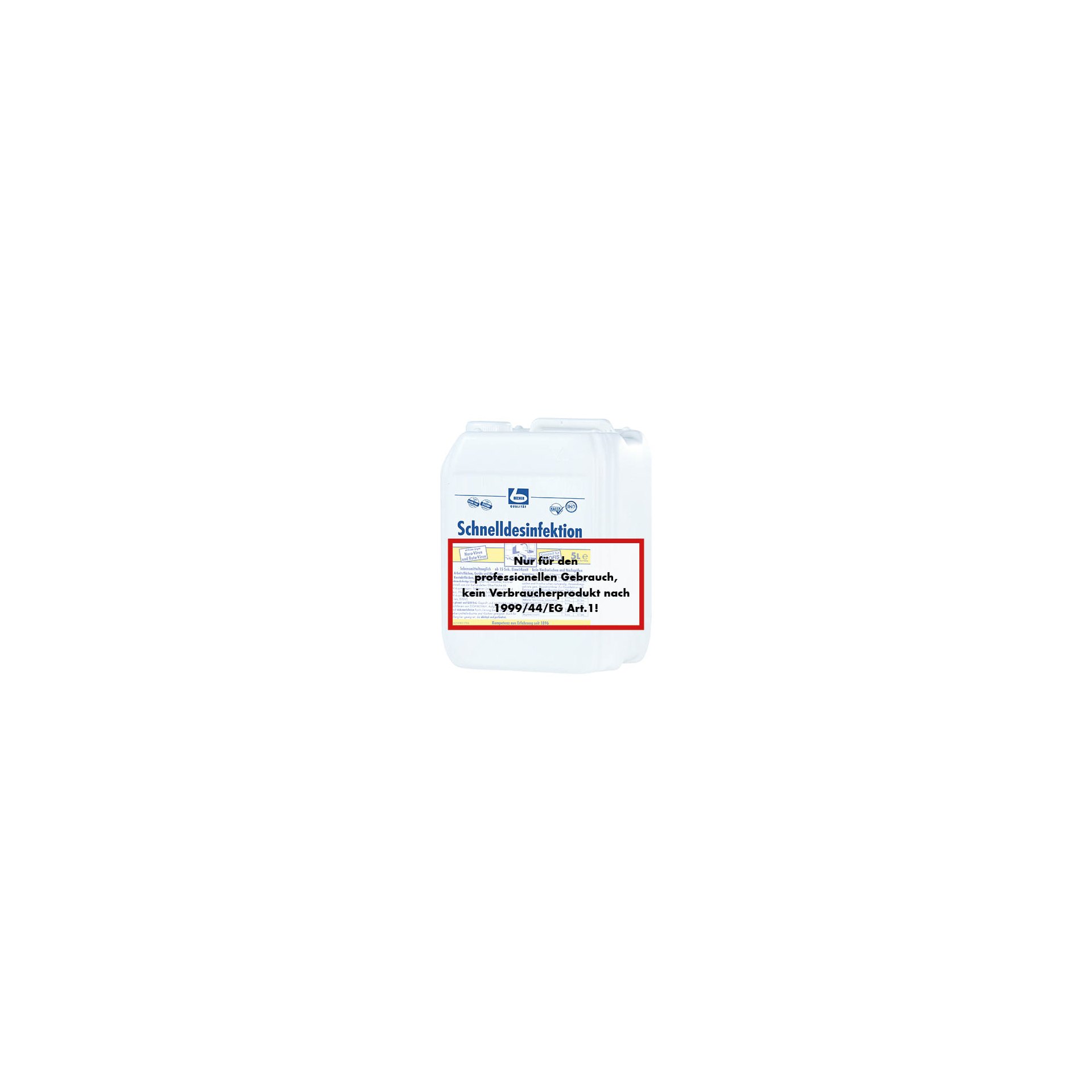 "Dr. Becher" Schnelldesinfektion 5 l "Dr. Becher" Schnelldesinfektion 5 l
