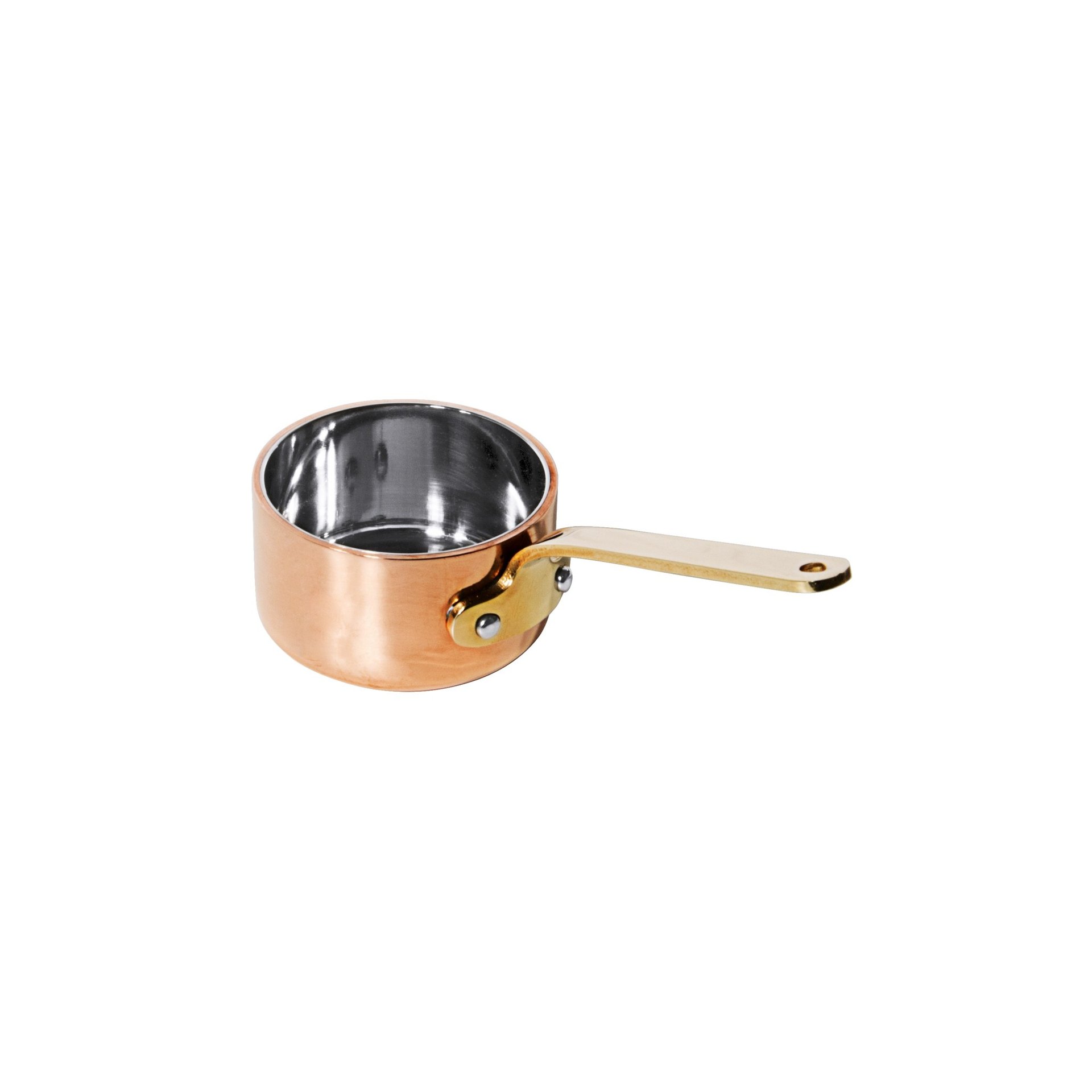 Stielkasserolle aus Kupfer 5 cm Stielkasserolle aus Kupfer 5 cm