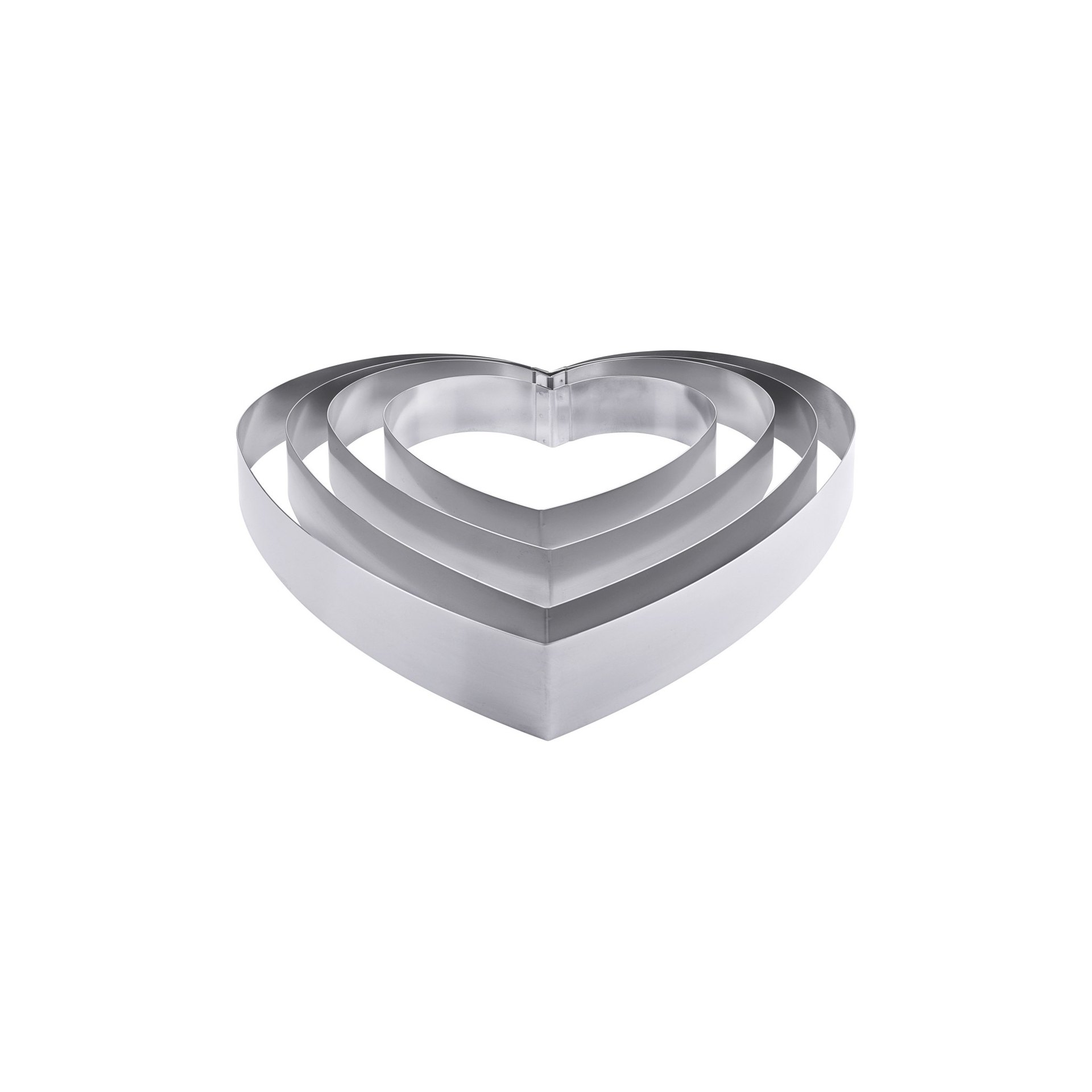 Tortenring, HERZ 19 cm Tortenring, HERZ 40 cm