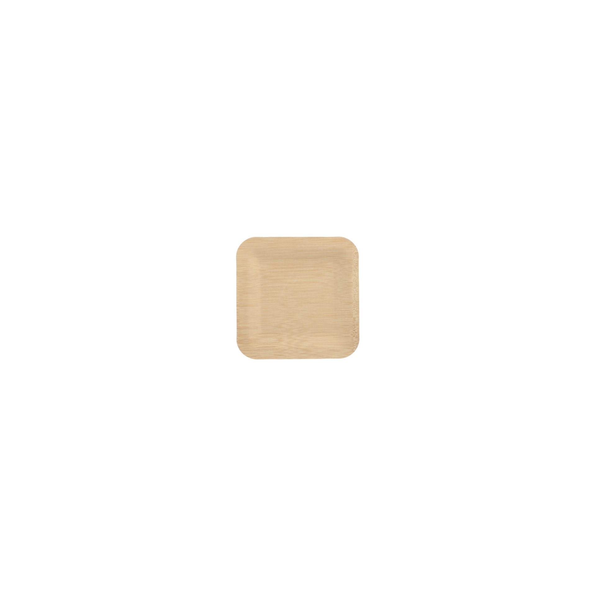 Teller, Bambus "pure" eckig 1,5 cm x 23 cm x 23 cm